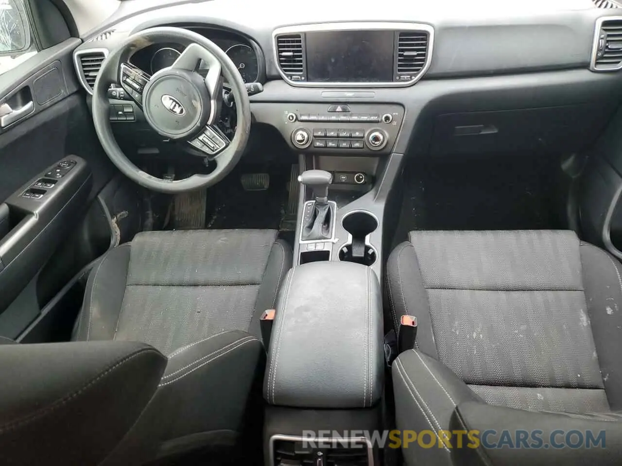 8 Photograph of a damaged car KNDPM3AC6L7706074 KIA SPORTAGE 2020