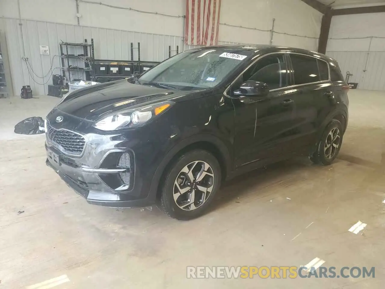 1 Photograph of a damaged car KNDPM3AC6L7709668 KIA SPORTAGE 2020
