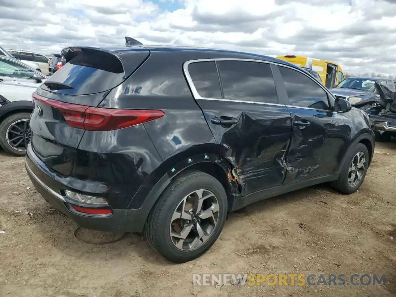 3 Photograph of a damaged car KNDPM3AC6L7729287 KIA SPORTAGE 2020