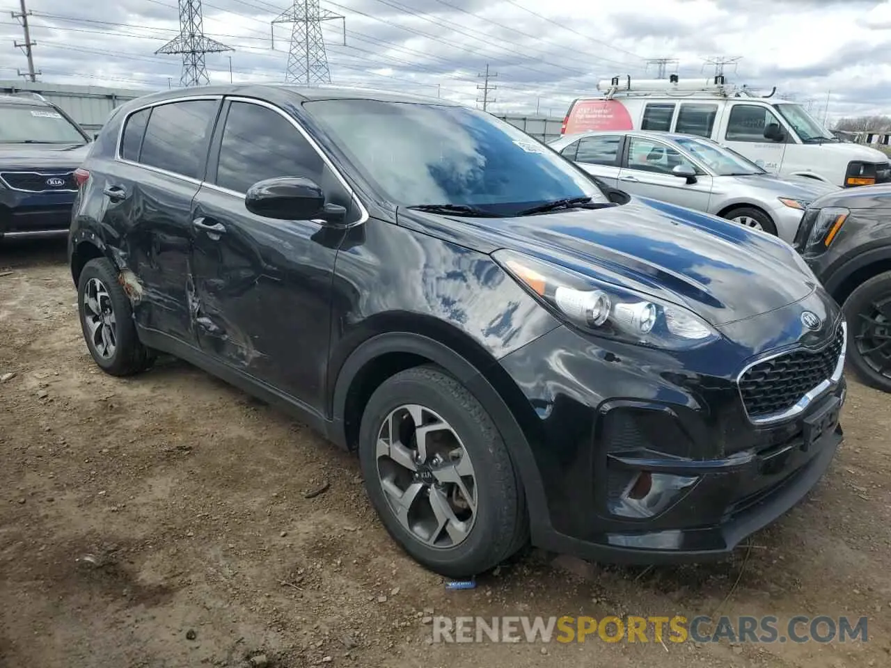4 Photograph of a damaged car KNDPM3AC6L7729287 KIA SPORTAGE 2020