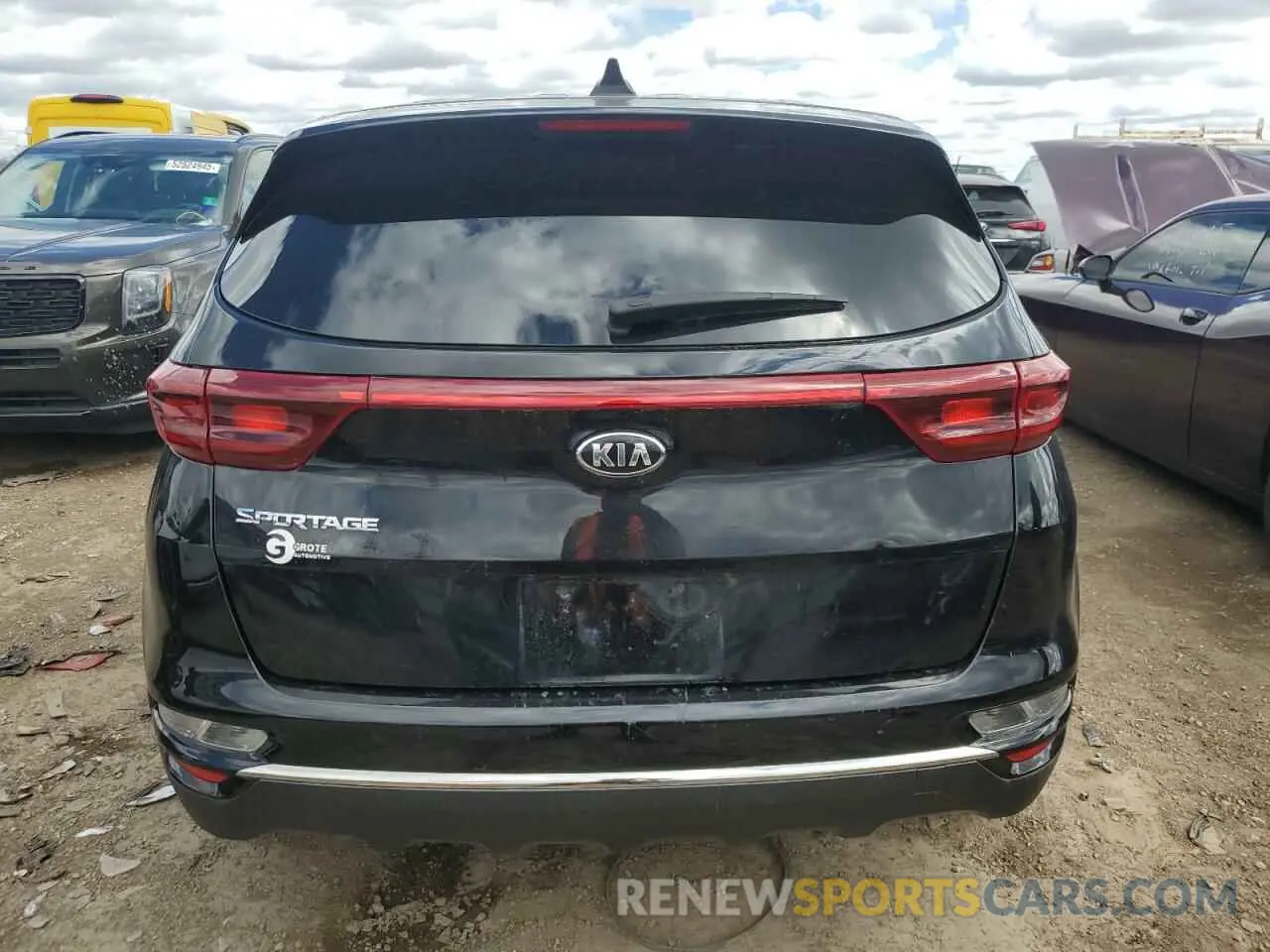 6 Photograph of a damaged car KNDPM3AC6L7729287 KIA SPORTAGE 2020