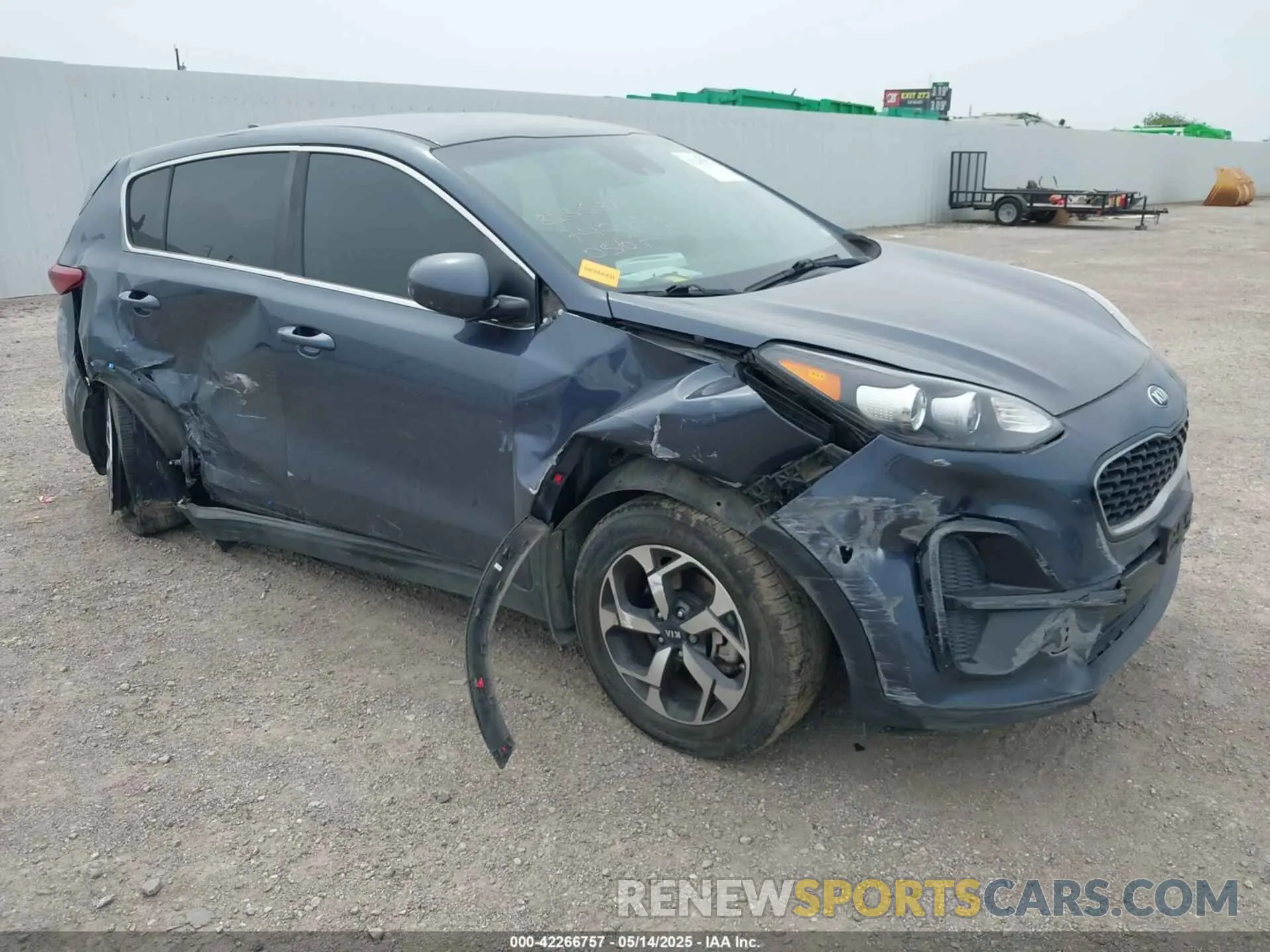 1 Photograph of a damaged car KNDPM3AC6L7740953 KIA SPORTAGE 2020