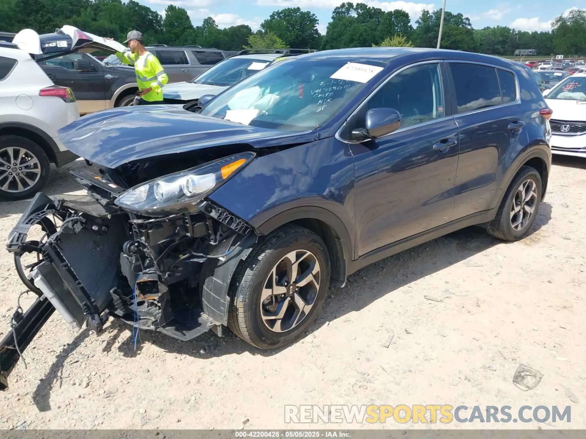 2 Photograph of a damaged car KNDPM3AC6L7788601 KIA SPORTAGE 2020