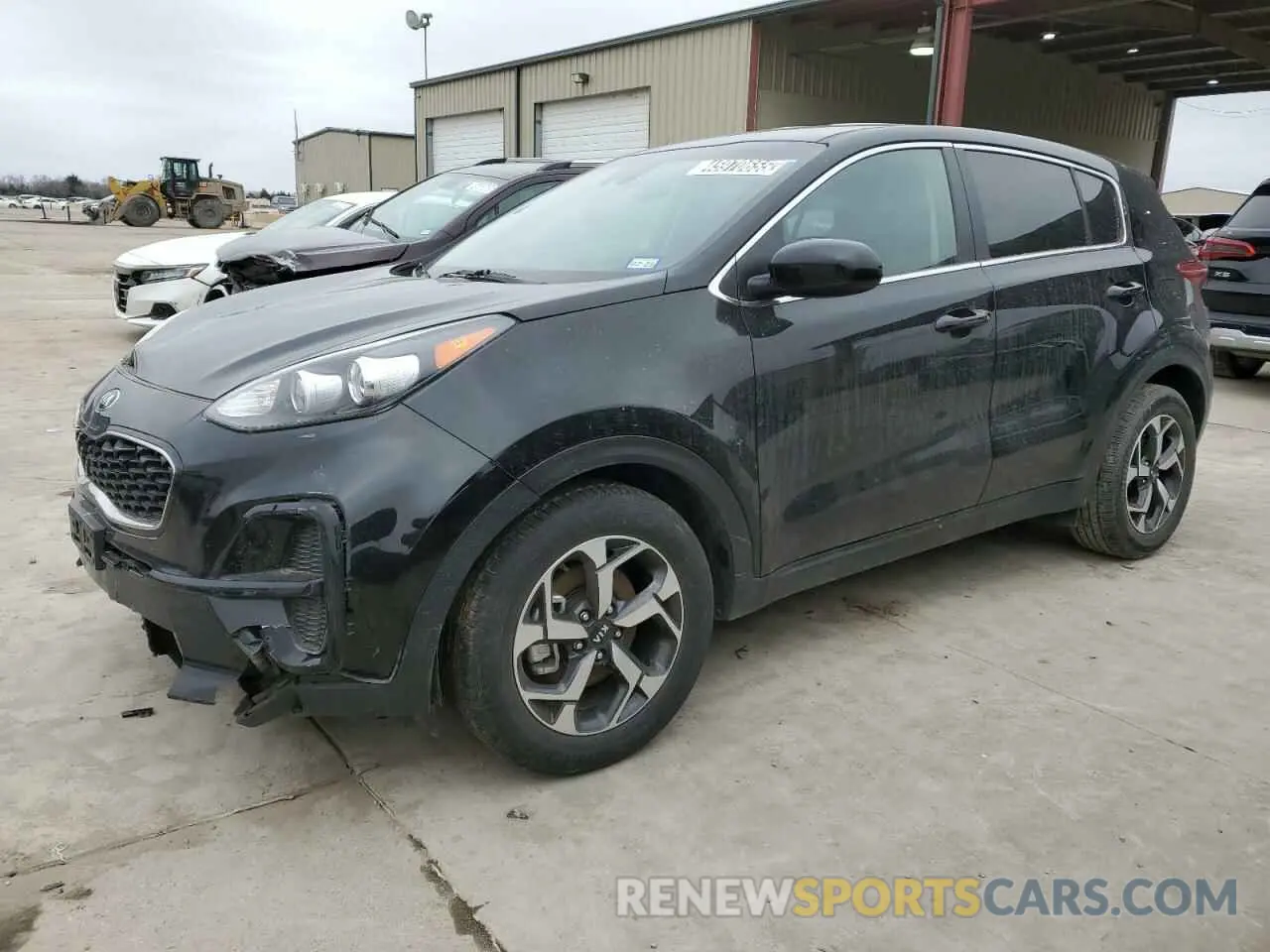 1 Photograph of a damaged car KNDPM3AC6L7793314 KIA SPORTAGE 2020