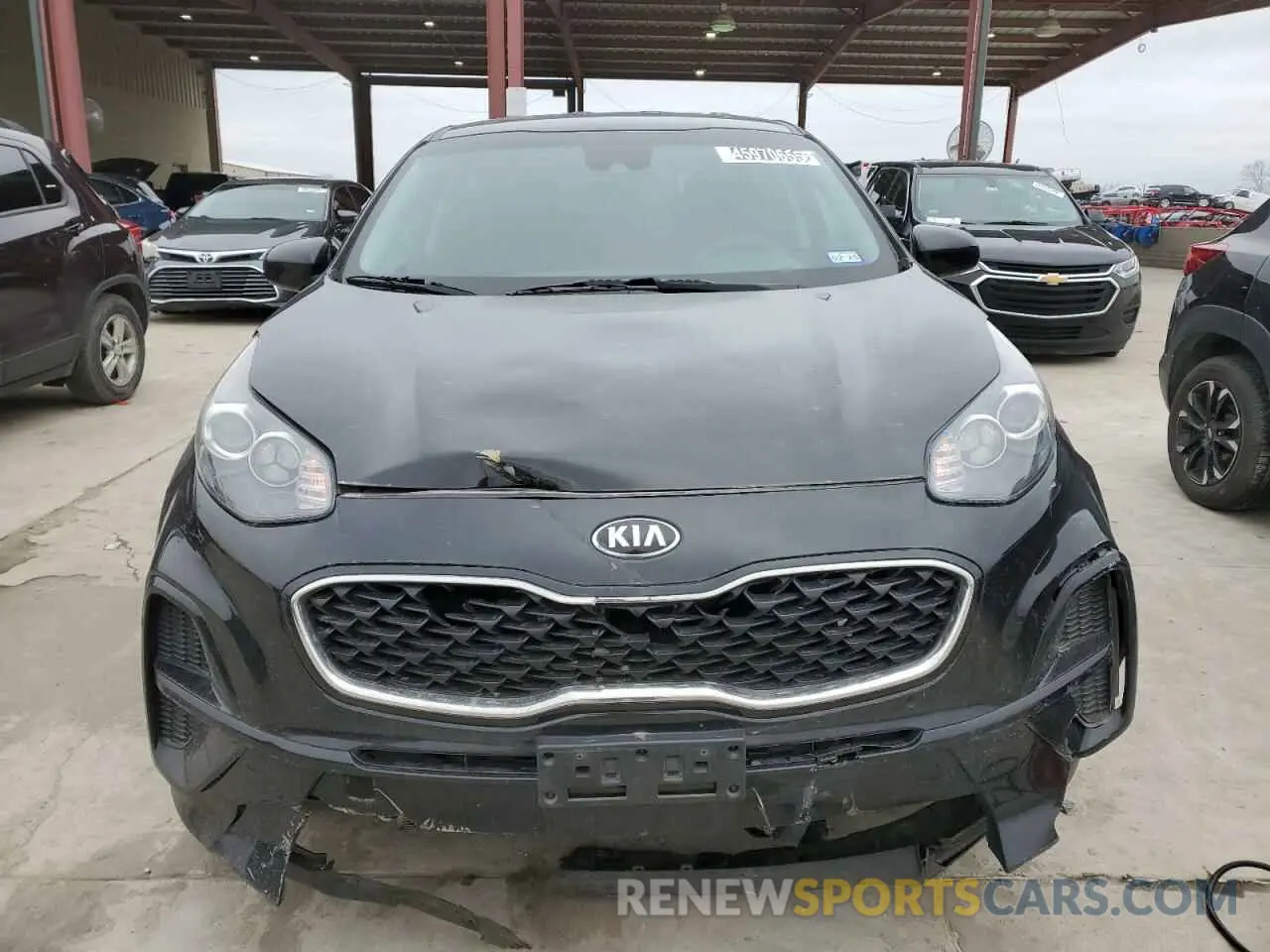 5 Photograph of a damaged car KNDPM3AC6L7793314 KIA SPORTAGE 2020