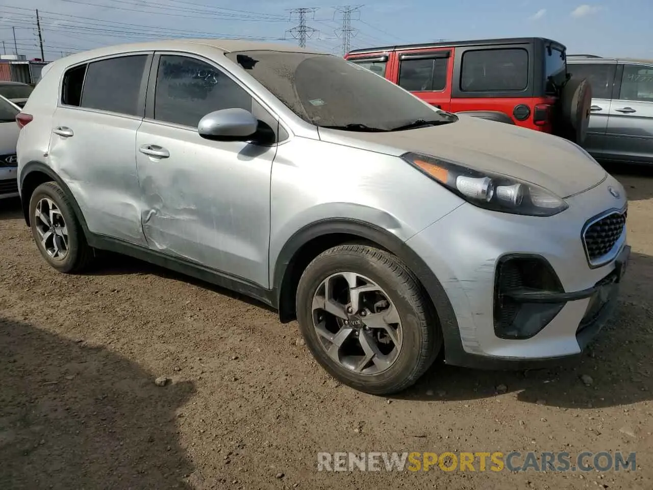 4 Photograph of a damaged car KNDPM3AC6L7805669 KIA SPORTAGE 2020