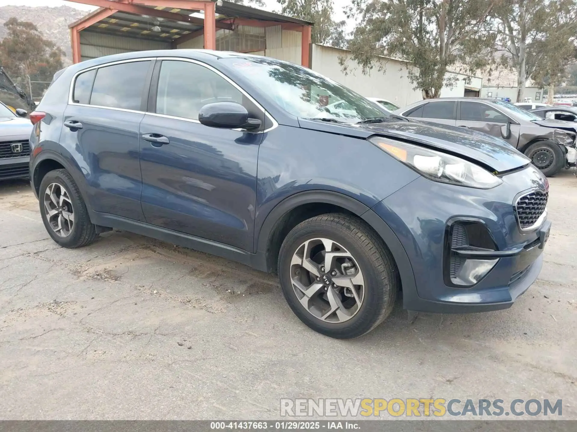 1 Photograph of a damaged car KNDPM3AC6L7808300 KIA SPORTAGE 2020