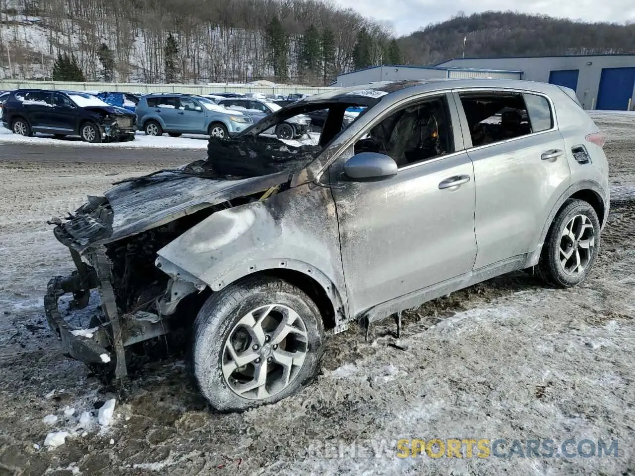 1 Photograph of a damaged car KNDPM3AC6L7821581 KIA SPORTAGE 2020