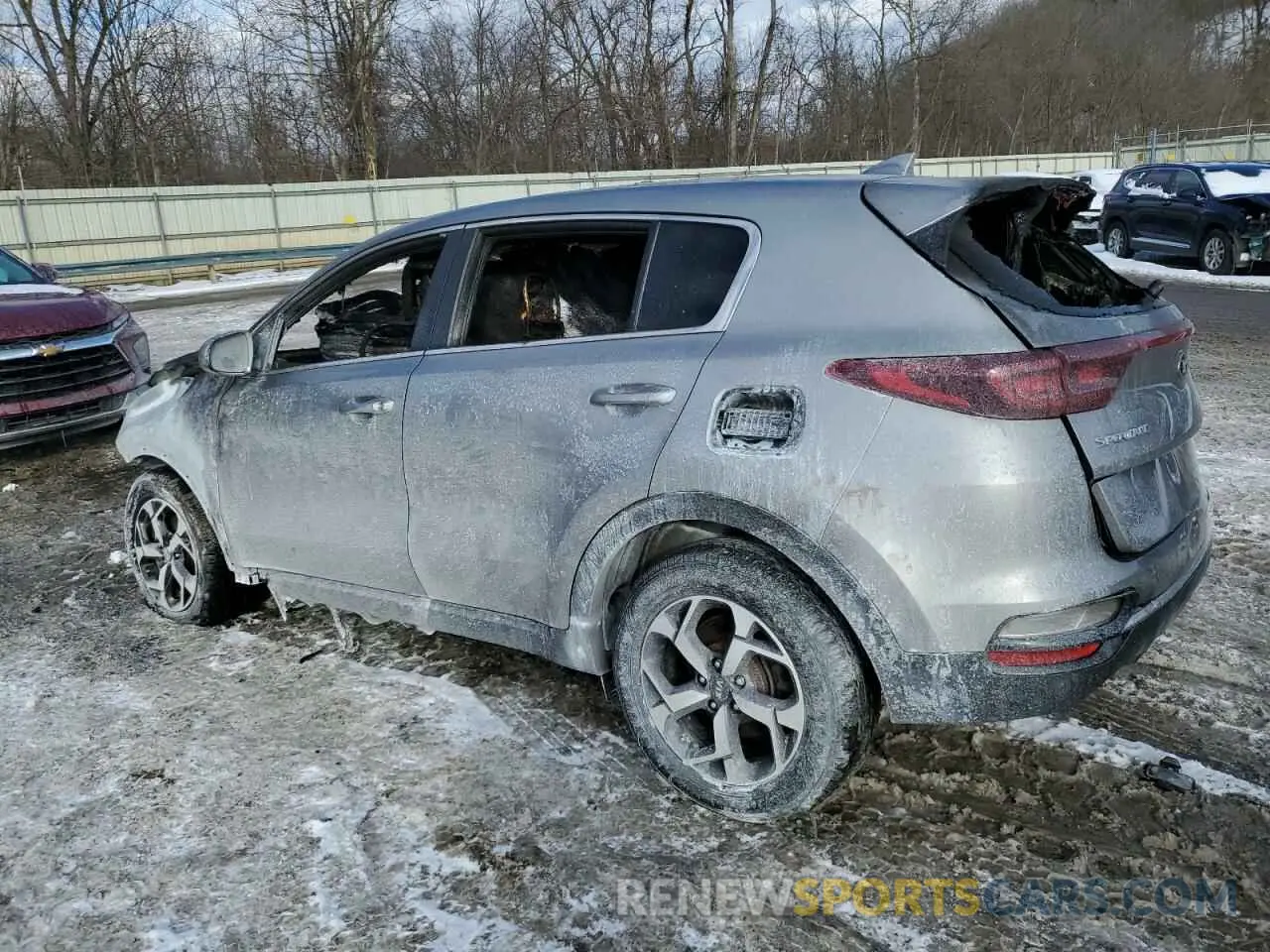 2 Photograph of a damaged car KNDPM3AC6L7821581 KIA SPORTAGE 2020