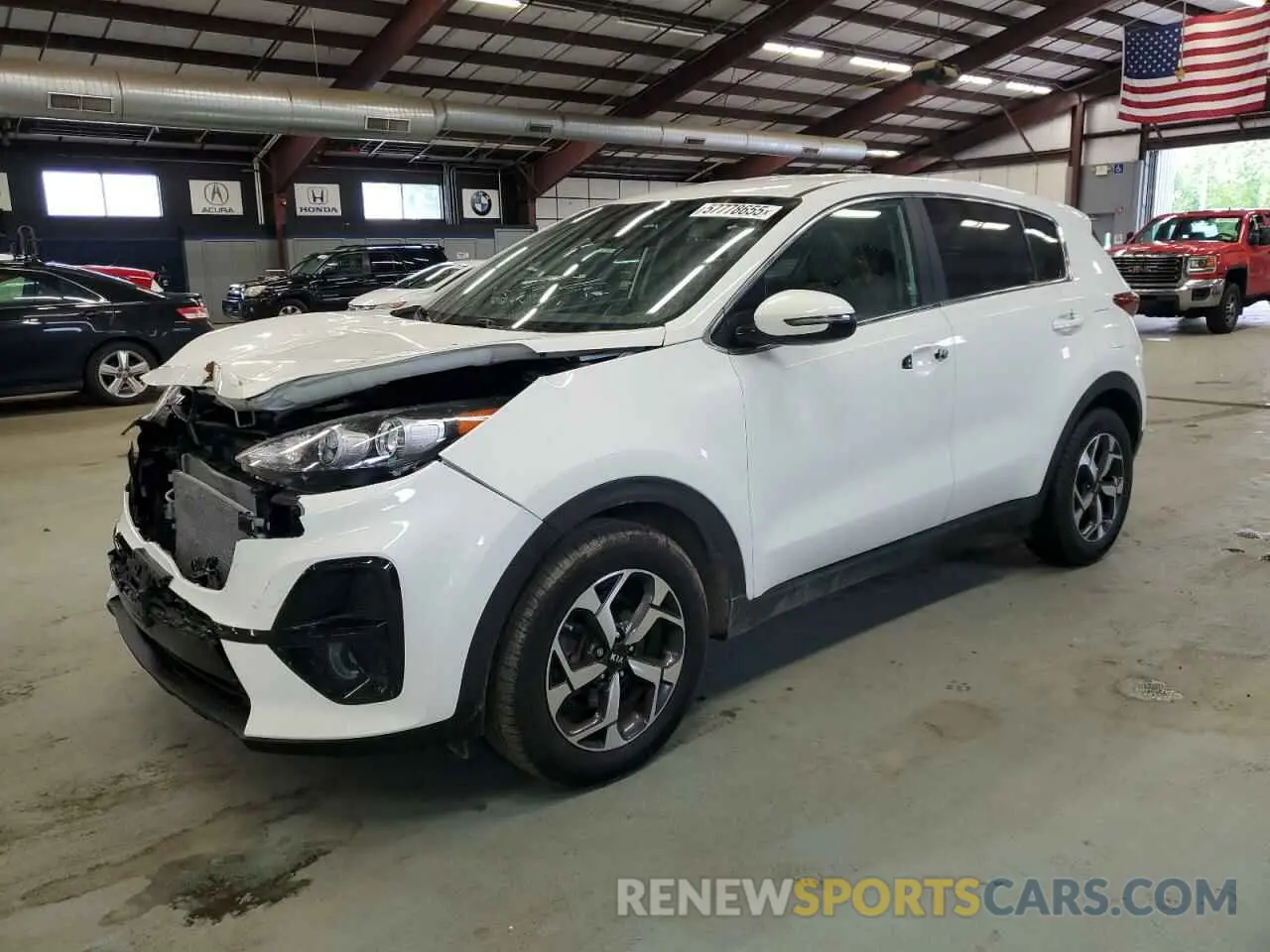 1 Photograph of a damaged car KNDPM3AC6L7821922 KIA SPORTAGE 2020