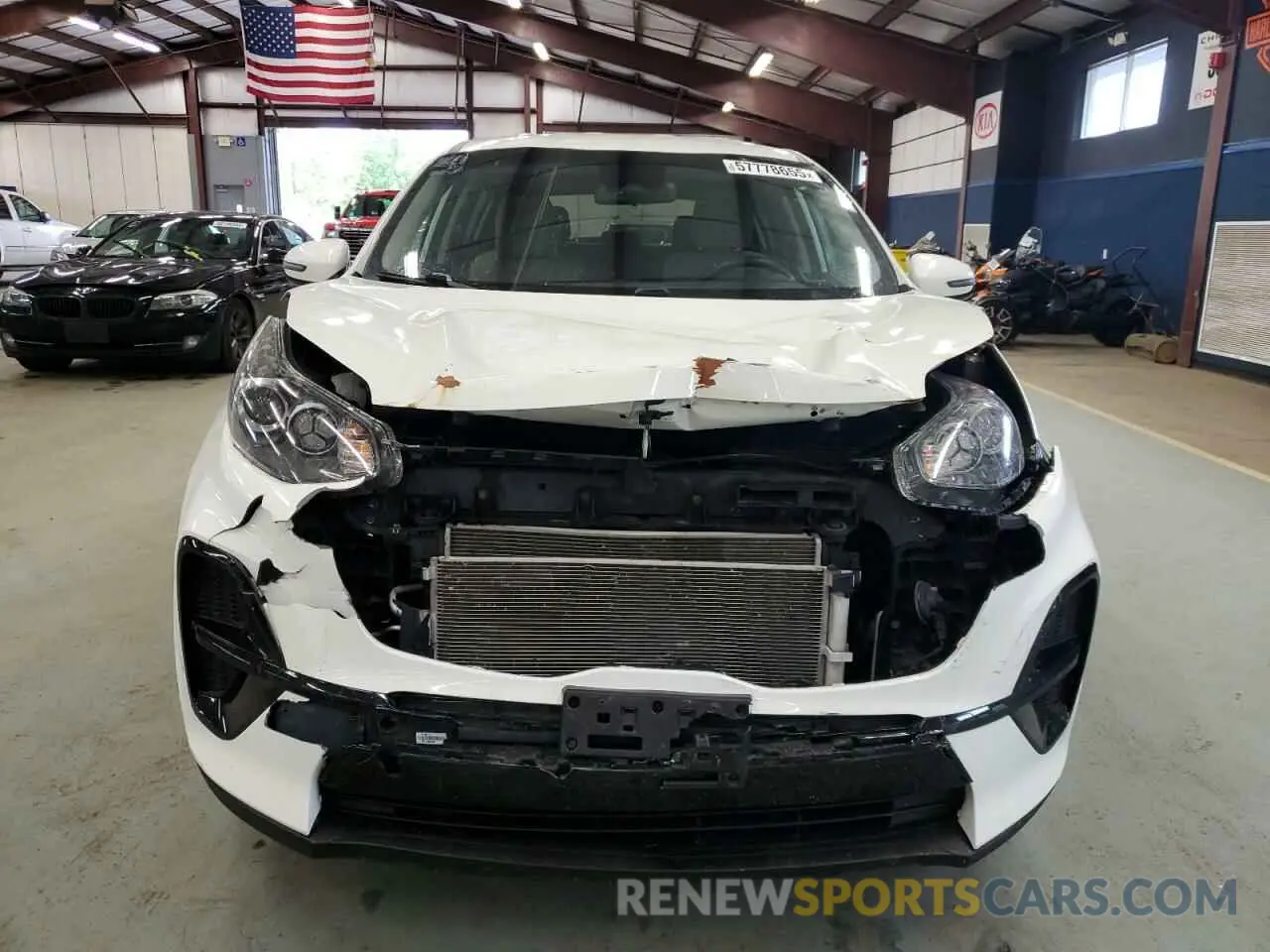 5 Photograph of a damaged car KNDPM3AC6L7821922 KIA SPORTAGE 2020