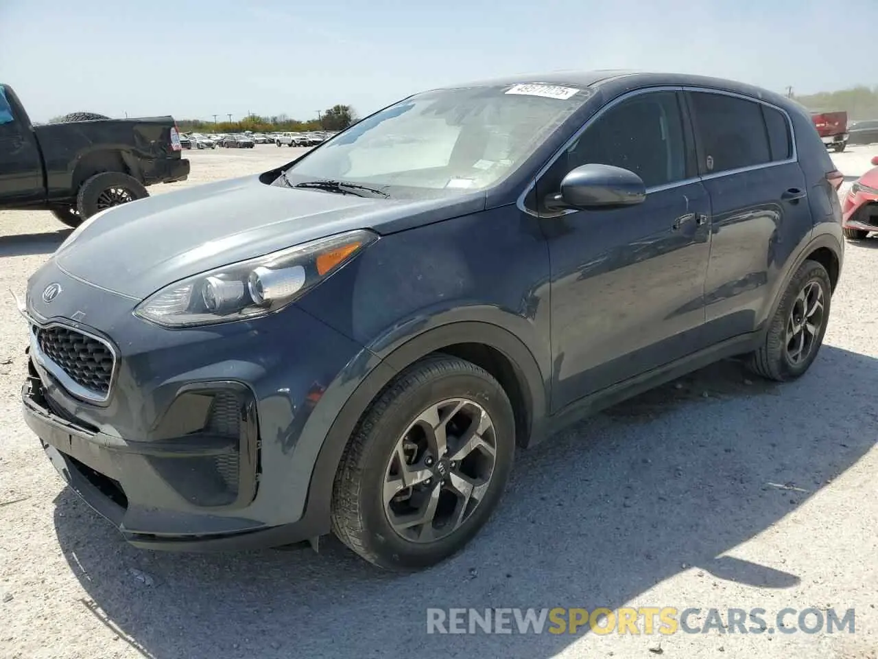 1 Photograph of a damaged car KNDPM3AC7L7629067 KIA SPORTAGE 2020