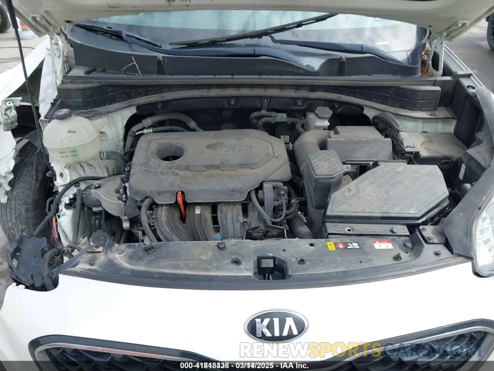 10 Photograph of a damaged car KNDPM3AC7L7652493 KIA SPORTAGE 2020