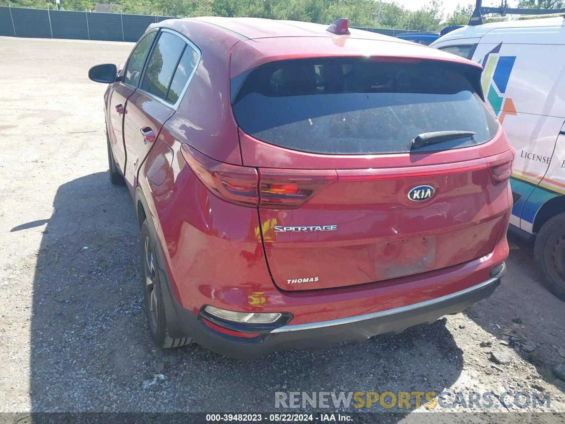 3 Photograph of a damaged car KNDPM3AC7L7667964 KIA SPORTAGE 2020