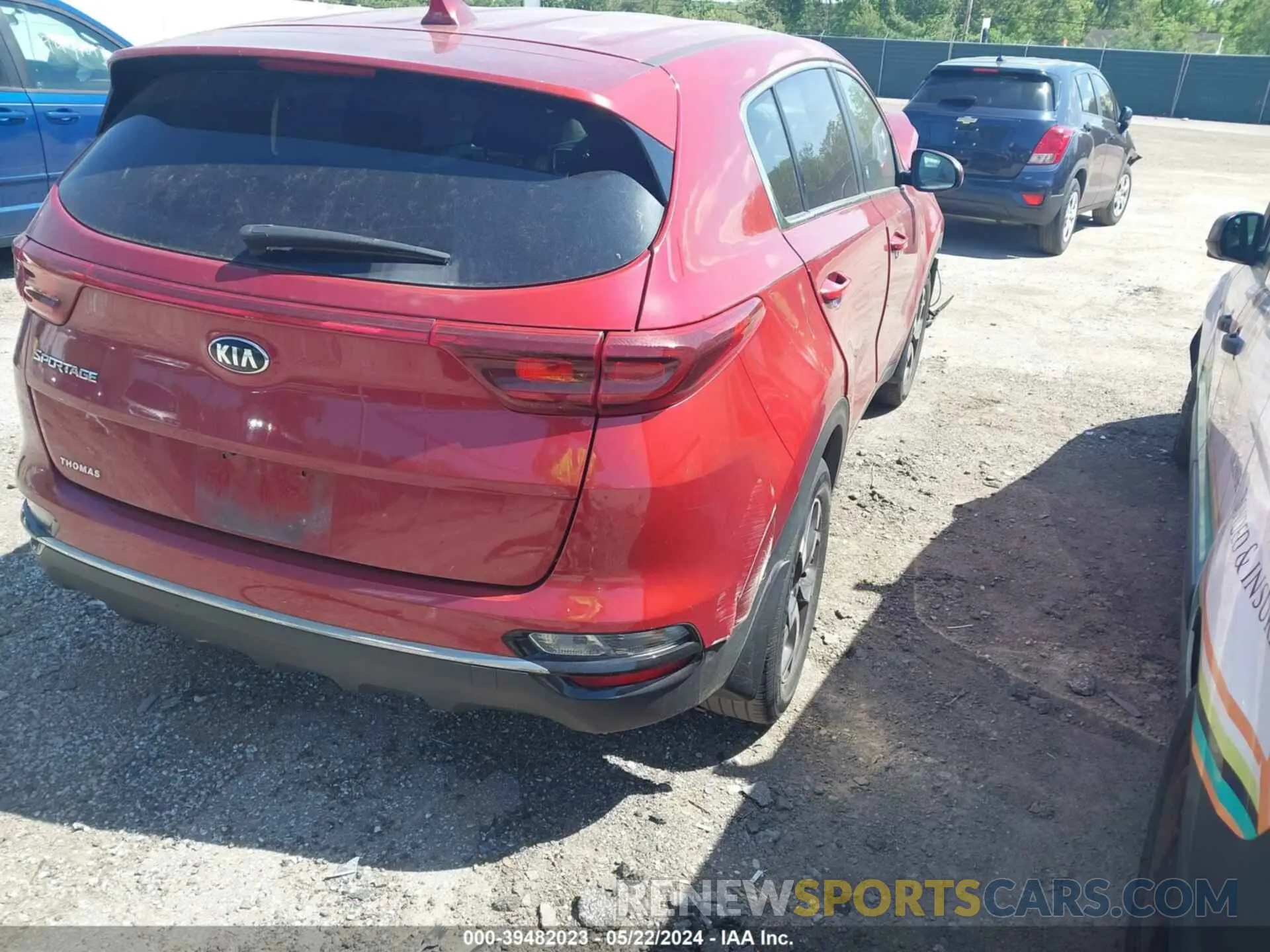 4 Photograph of a damaged car KNDPM3AC7L7667964 KIA SPORTAGE 2020