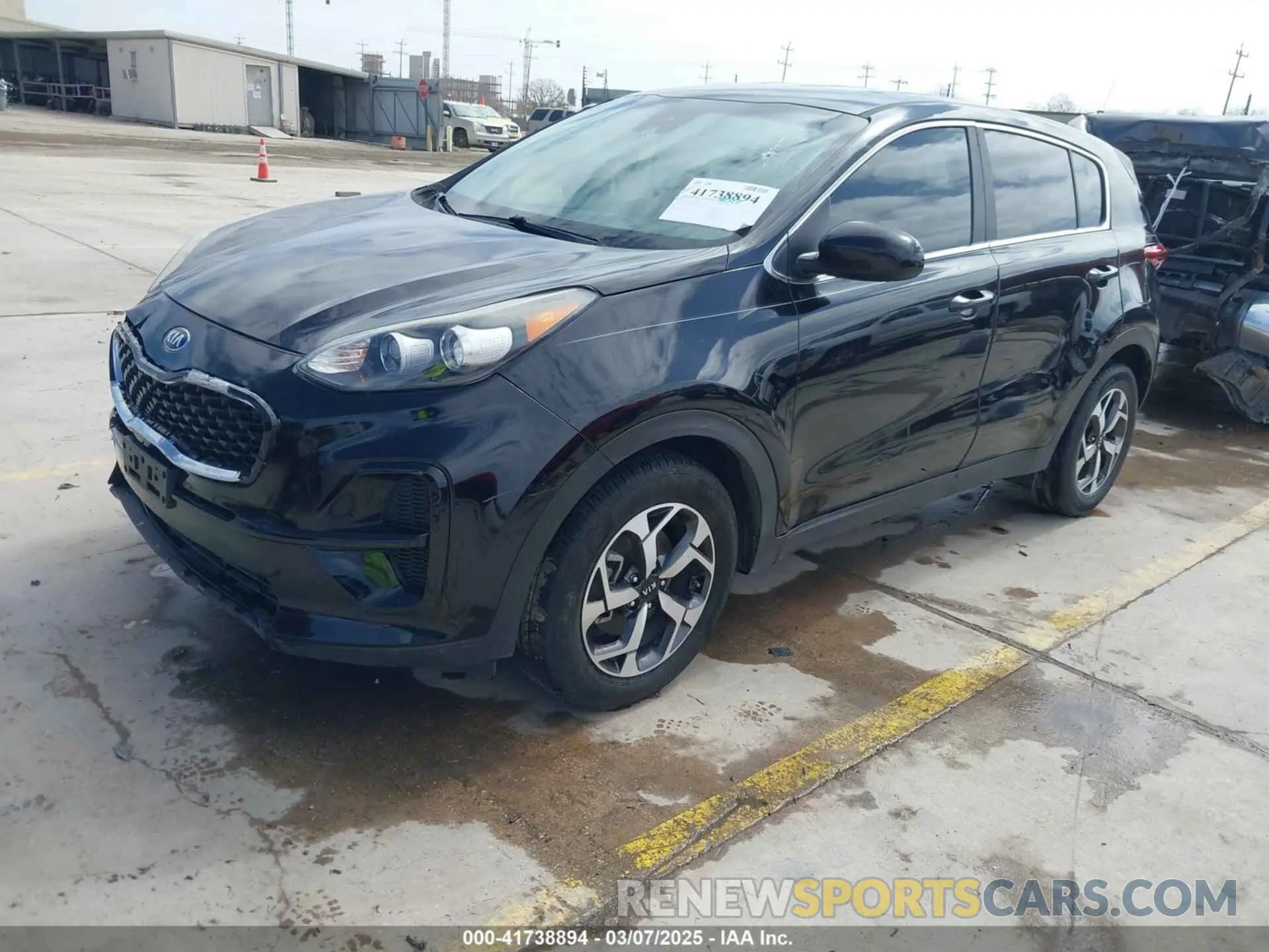 2 Photograph of a damaged car KNDPM3AC7L7676471 KIA SPORTAGE 2020