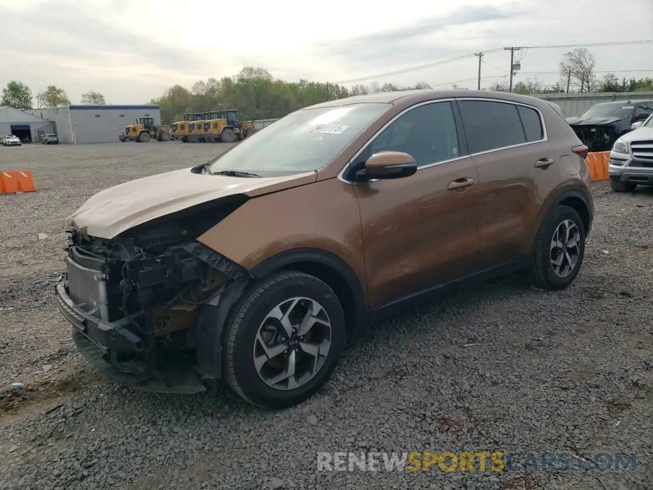 1 Photograph of a damaged car KNDPM3AC7L7711378 KIA SPORTAGE 2020
