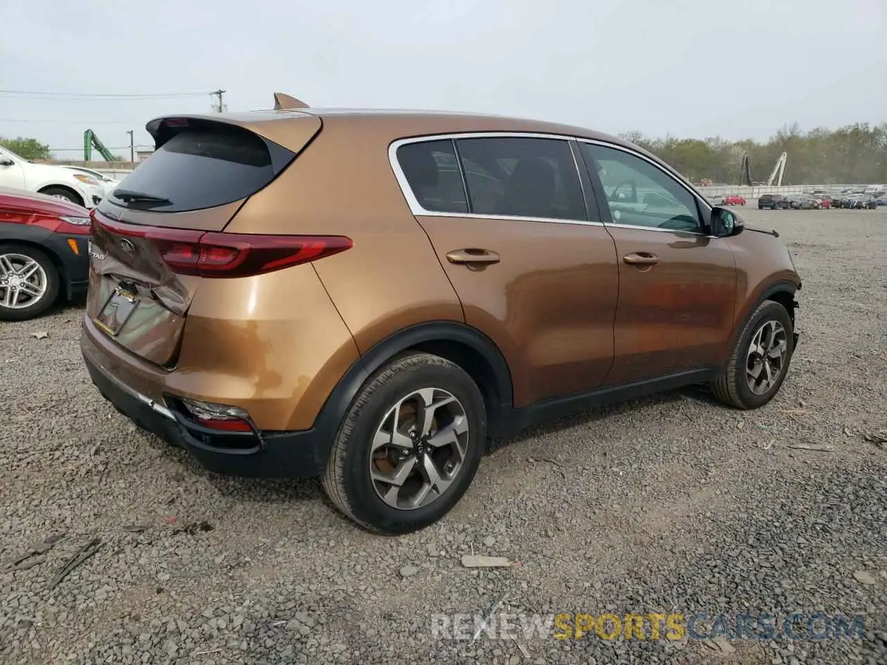 3 Photograph of a damaged car KNDPM3AC7L7711378 KIA SPORTAGE 2020