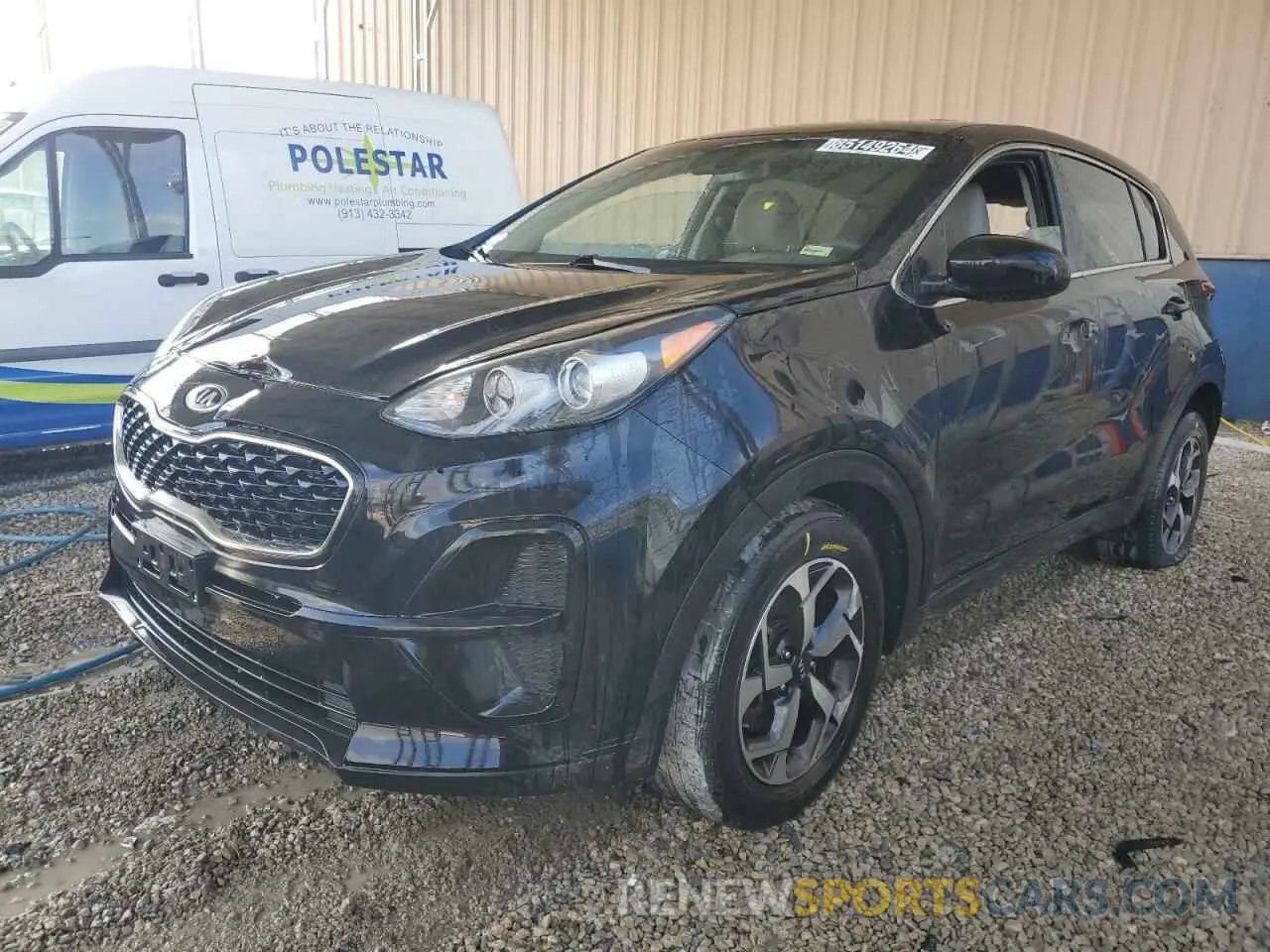 1 Photograph of a damaged car KNDPM3AC7L7716063 KIA SPORTAGE 2020