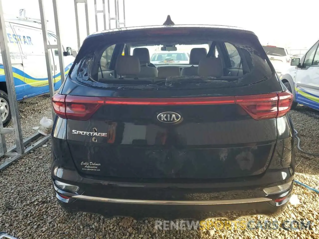 6 Photograph of a damaged car KNDPM3AC7L7716063 KIA SPORTAGE 2020