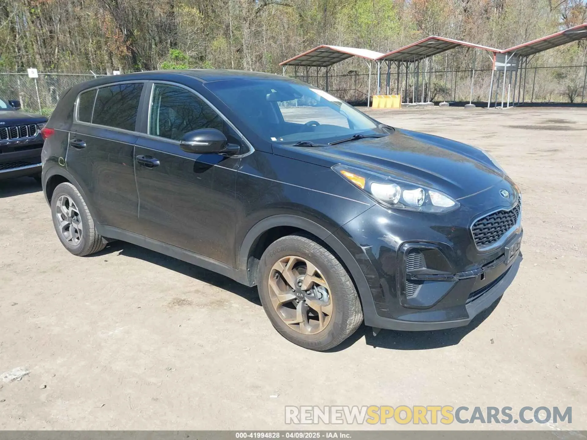 1 Photograph of a damaged car KNDPM3AC7L7728195 KIA SPORTAGE 2020
