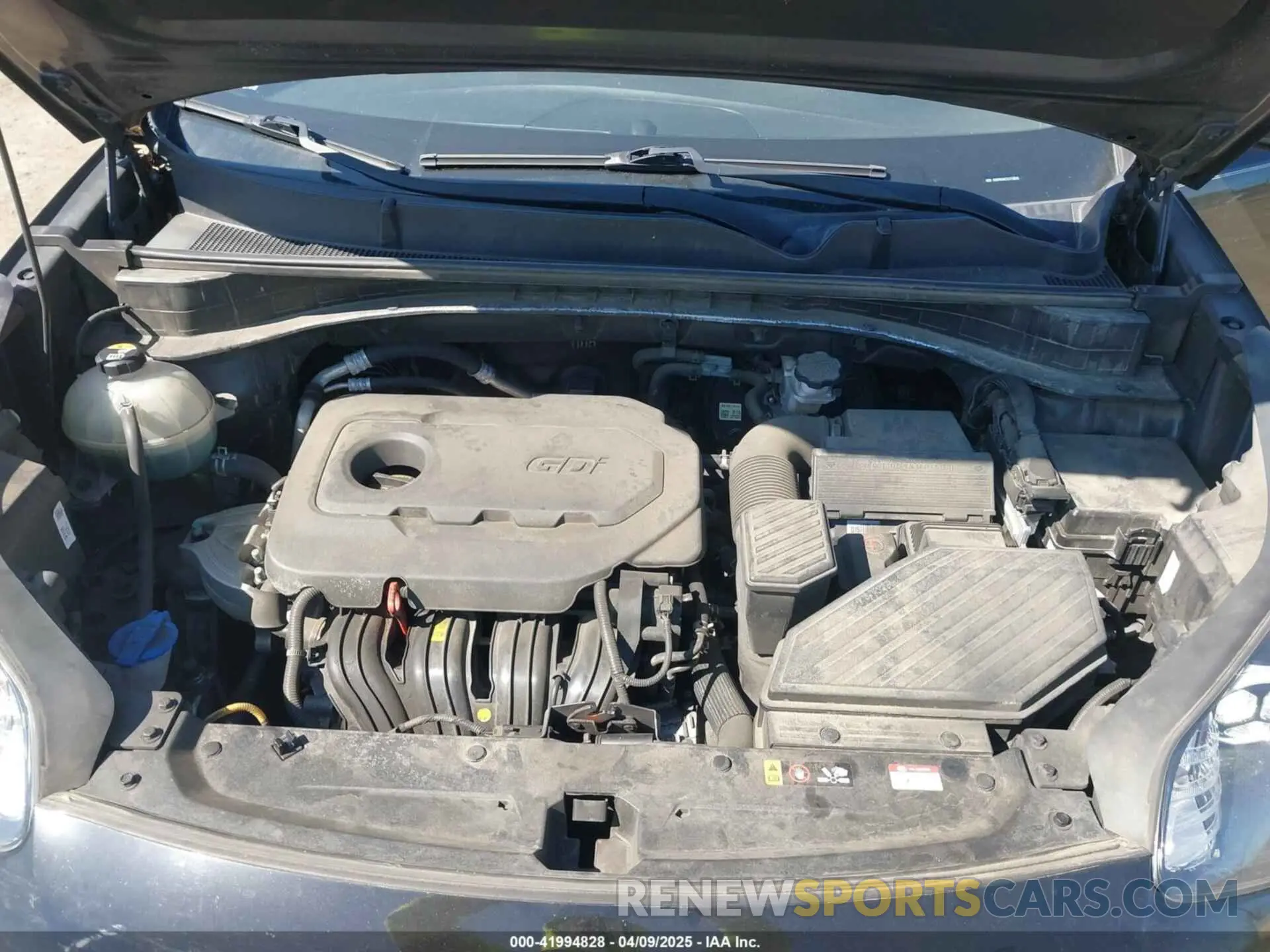 10 Photograph of a damaged car KNDPM3AC7L7728195 KIA SPORTAGE 2020