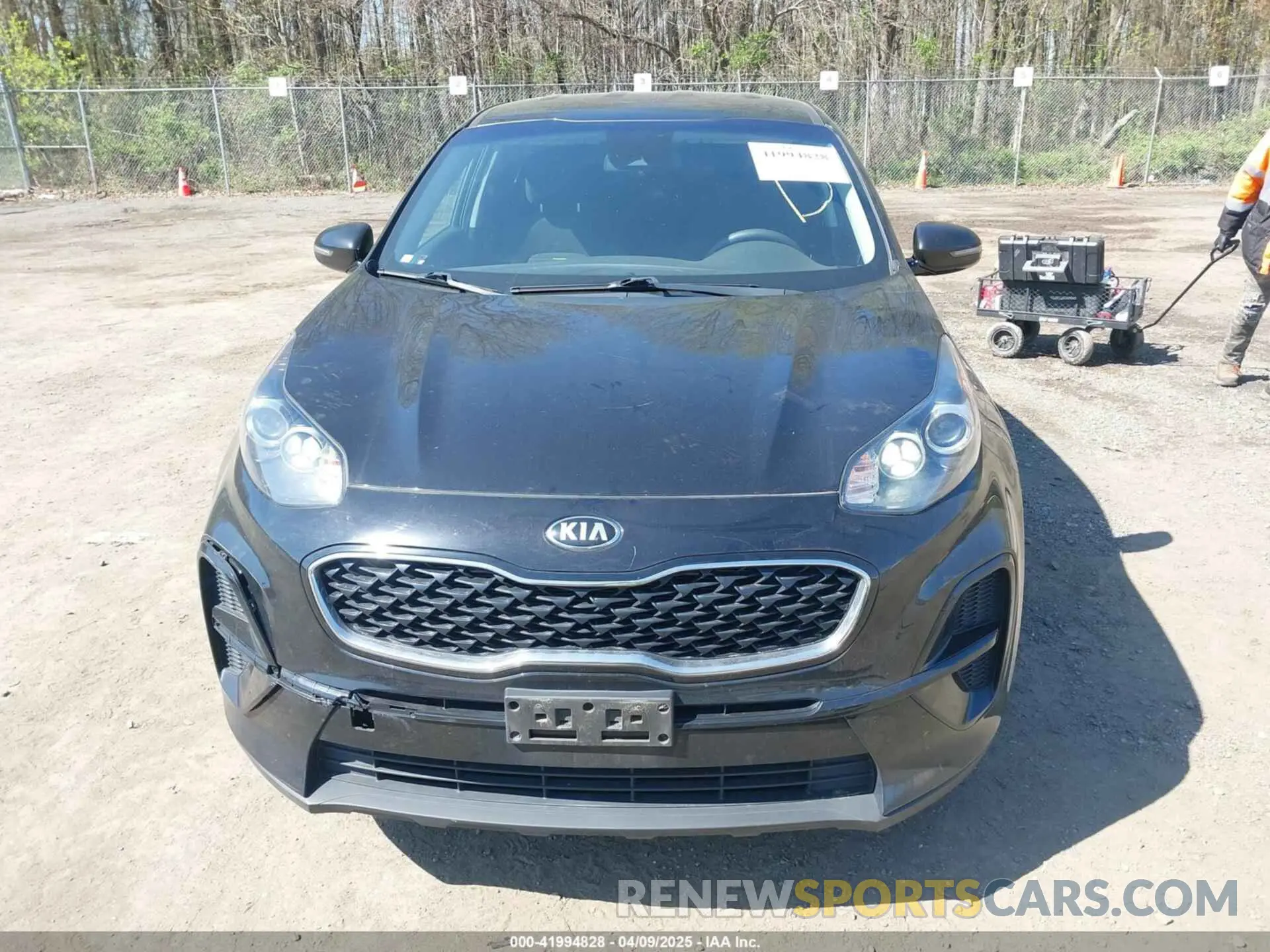 13 Photograph of a damaged car KNDPM3AC7L7728195 KIA SPORTAGE 2020