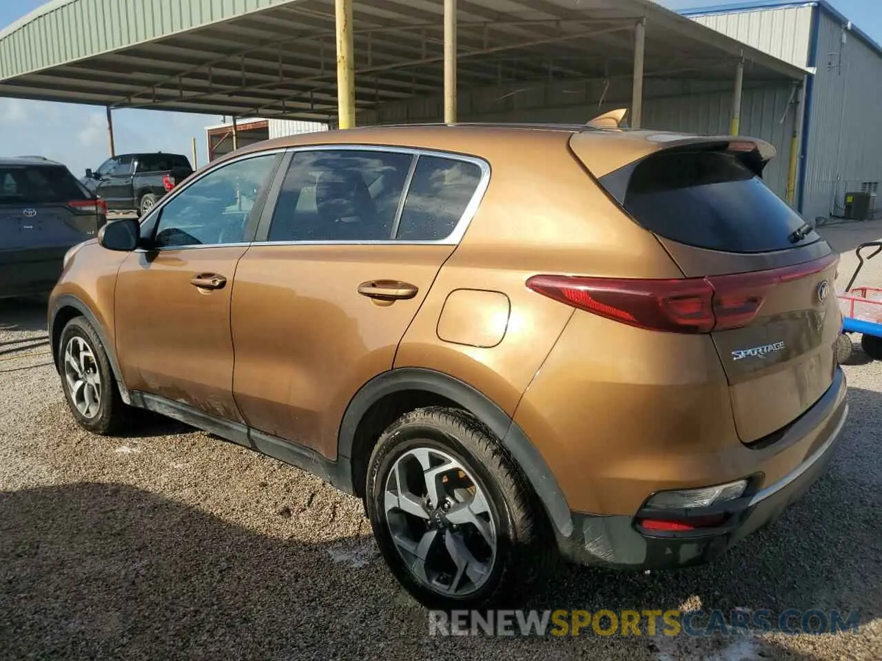 2 Photograph of a damaged car KNDPM3AC7L7737656 KIA SPORTAGE 2020