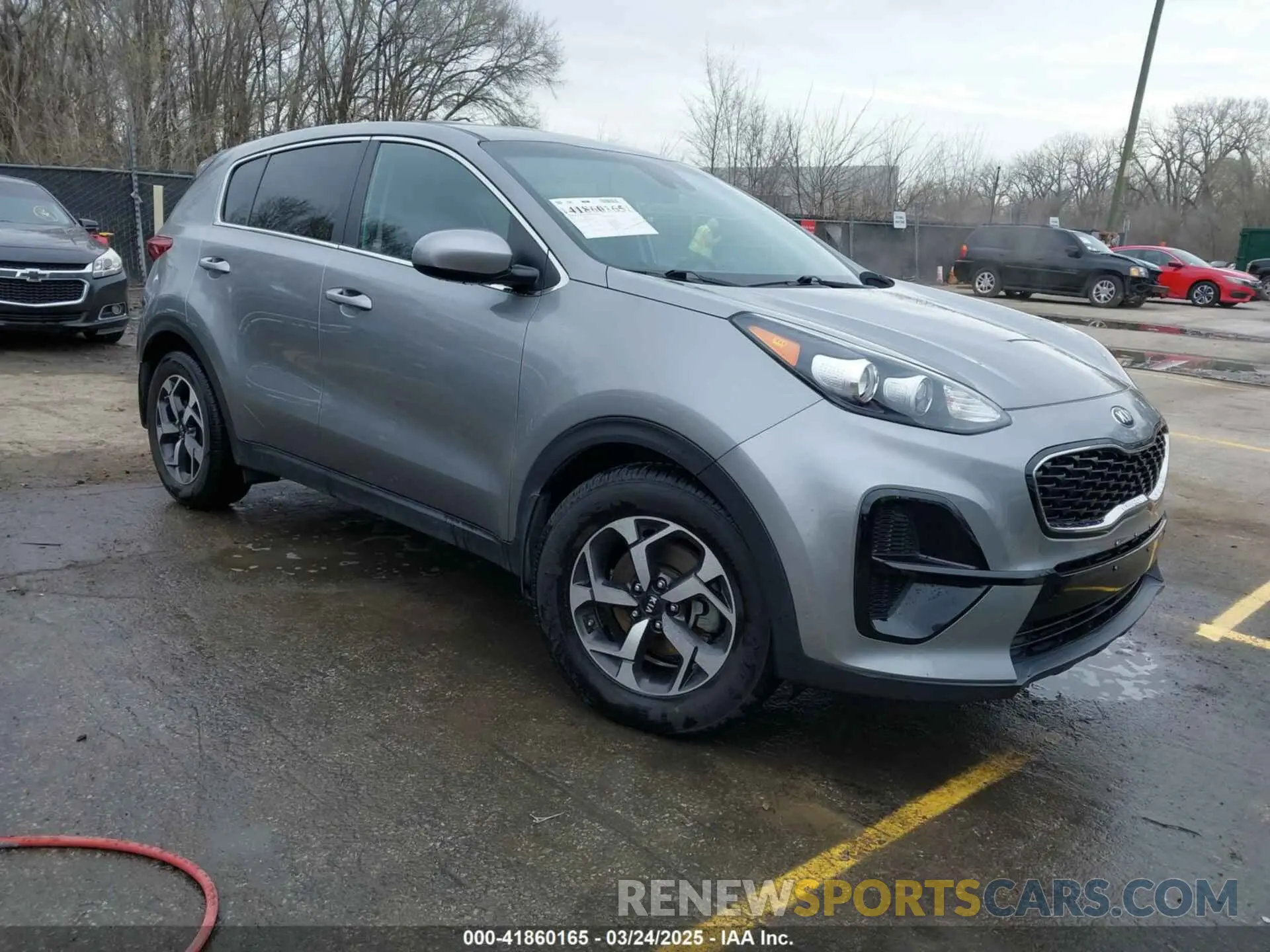 1 Photograph of a damaged car KNDPM3AC7L7756479 KIA SPORTAGE 2020