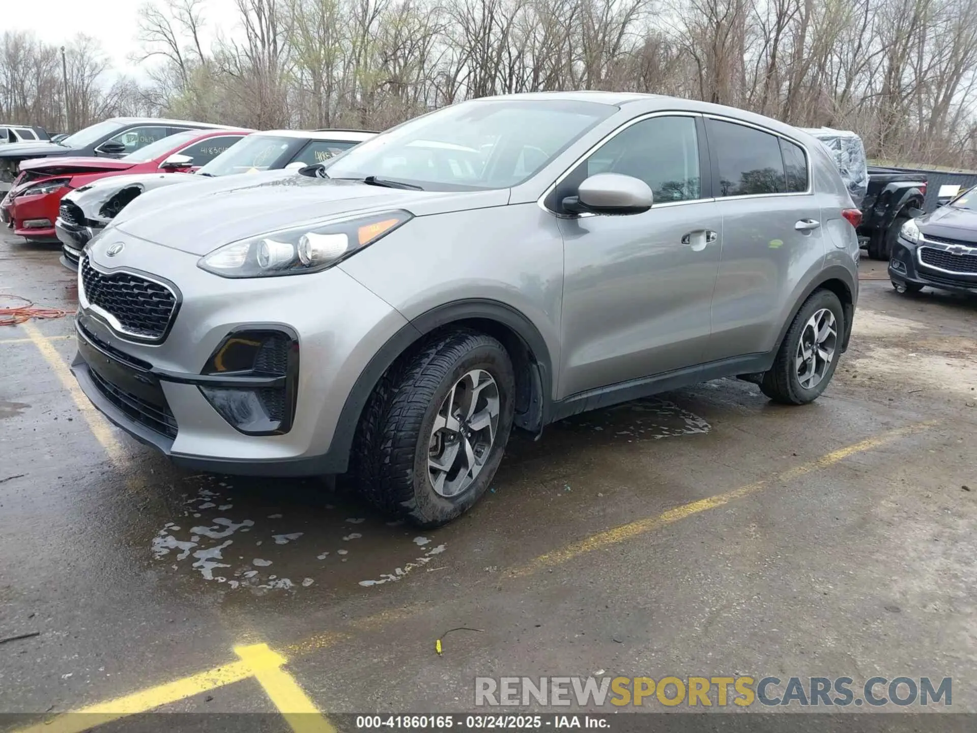 2 Photograph of a damaged car KNDPM3AC7L7756479 KIA SPORTAGE 2020