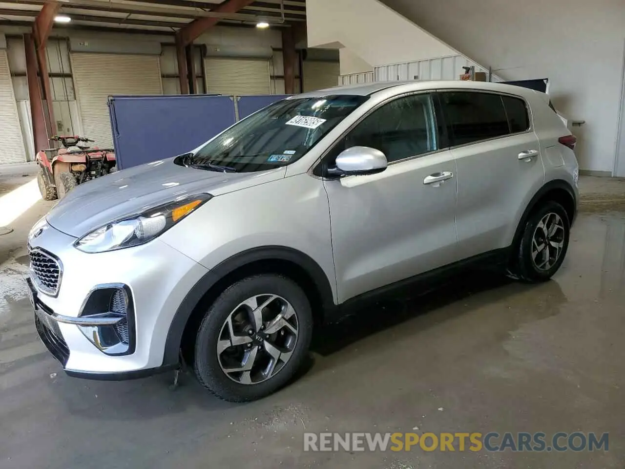 1 Photograph of a damaged car KNDPM3AC7L7784072 KIA SPORTAGE 2020