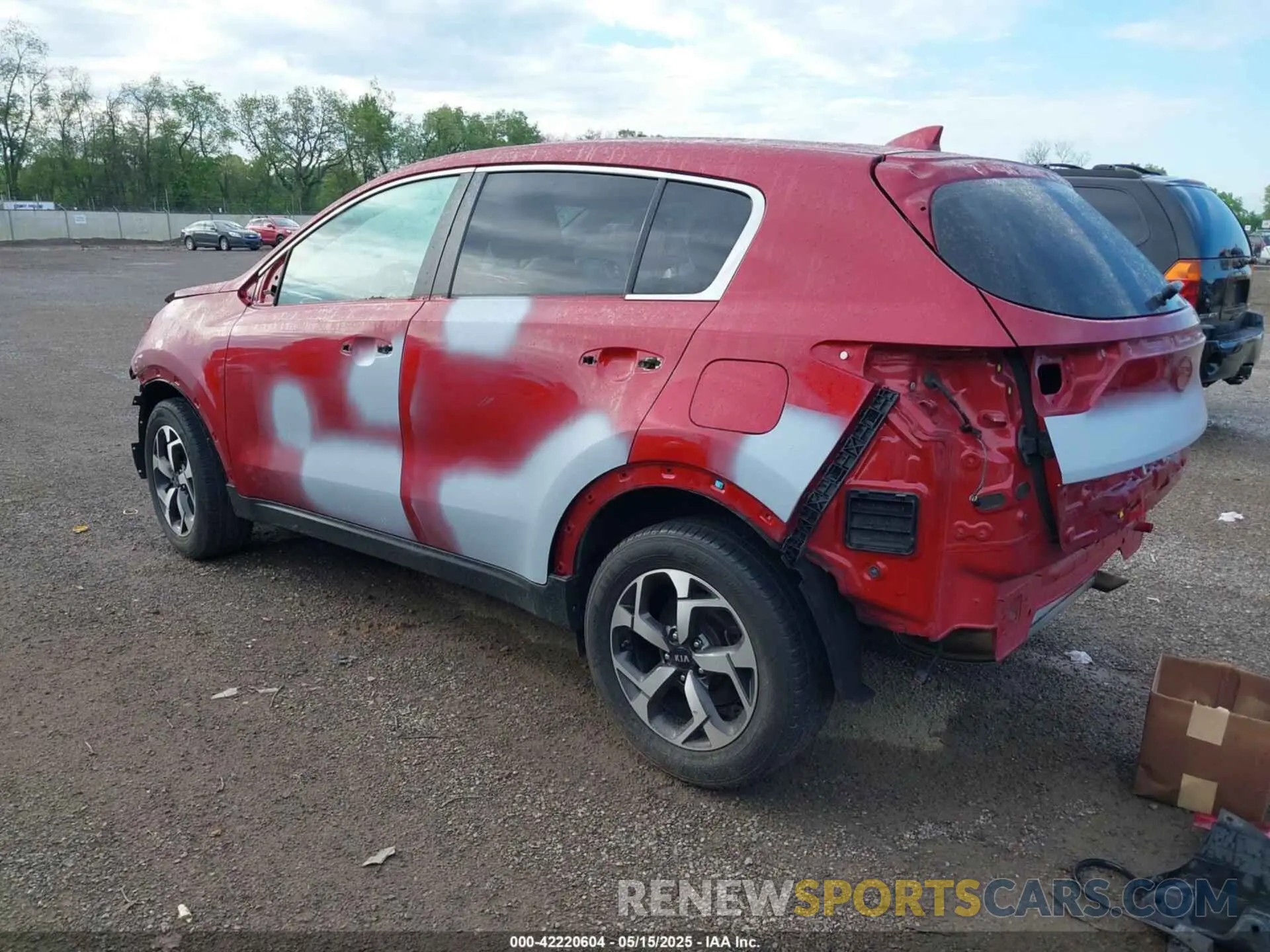 3 Photograph of a damaged car KNDPM3AC7L7791653 KIA SPORTAGE 2020