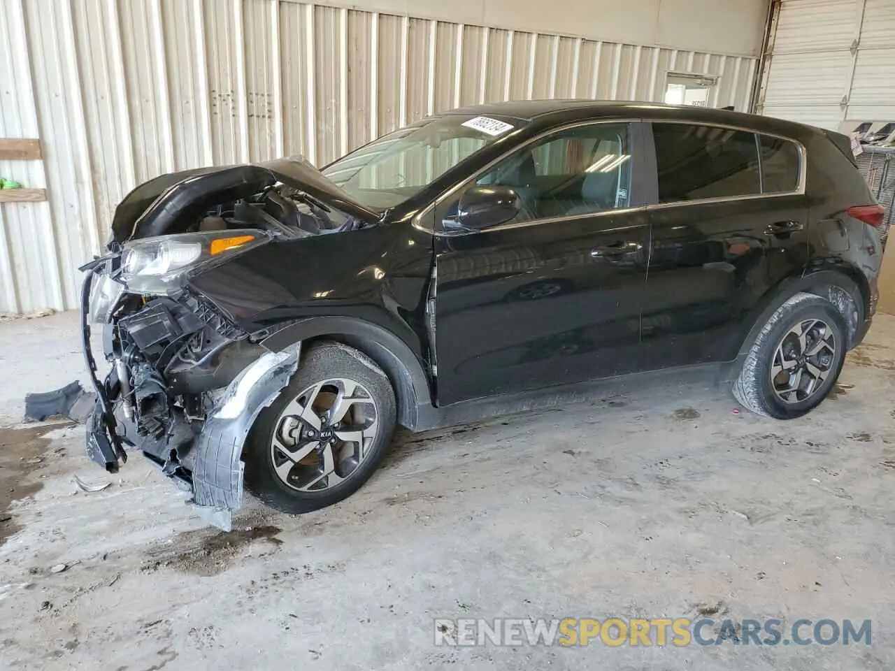 1 Photograph of a damaged car KNDPM3AC7L7799316 KIA SPORTAGE 2020