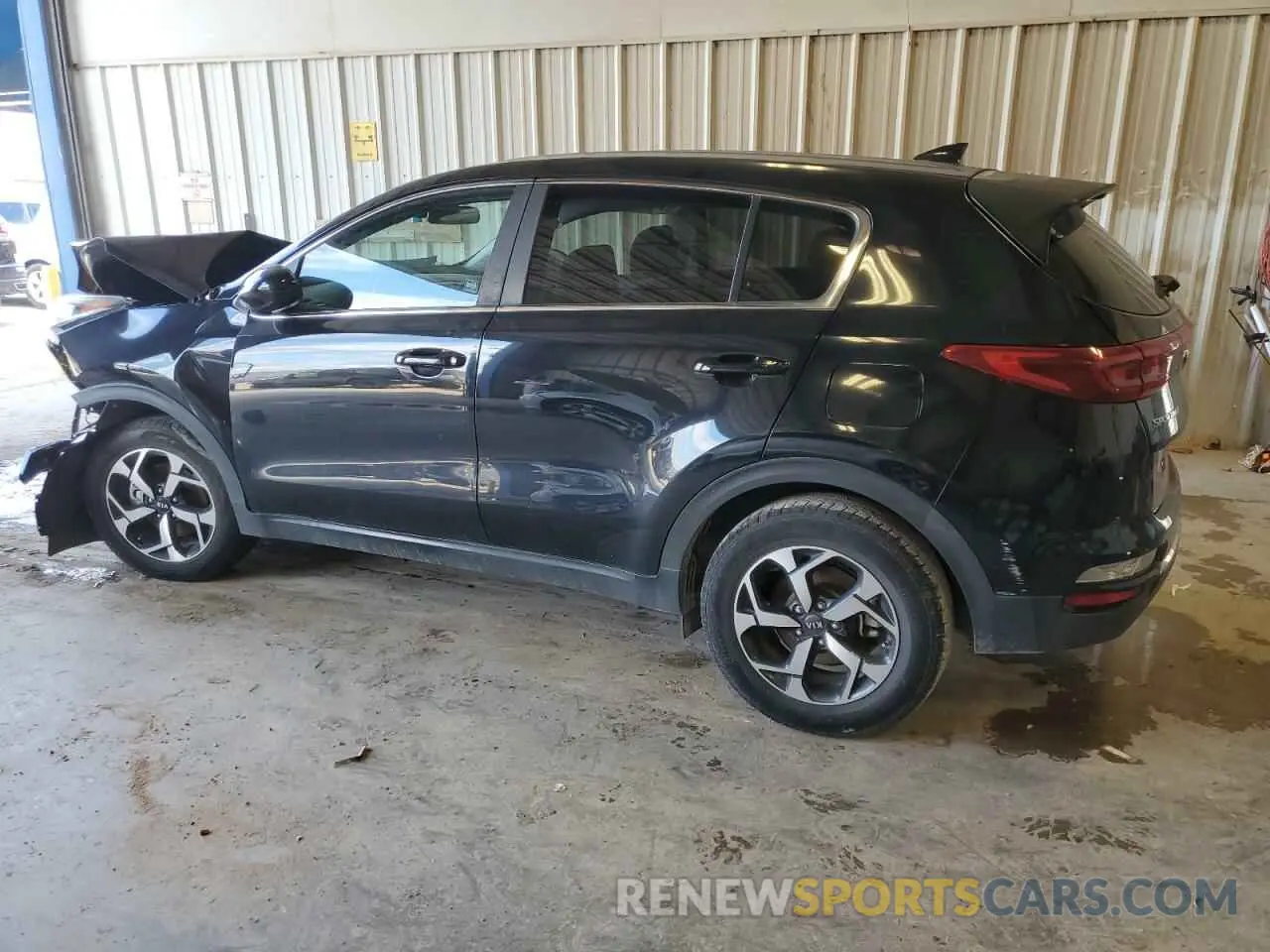 2 Photograph of a damaged car KNDPM3AC7L7799316 KIA SPORTAGE 2020
