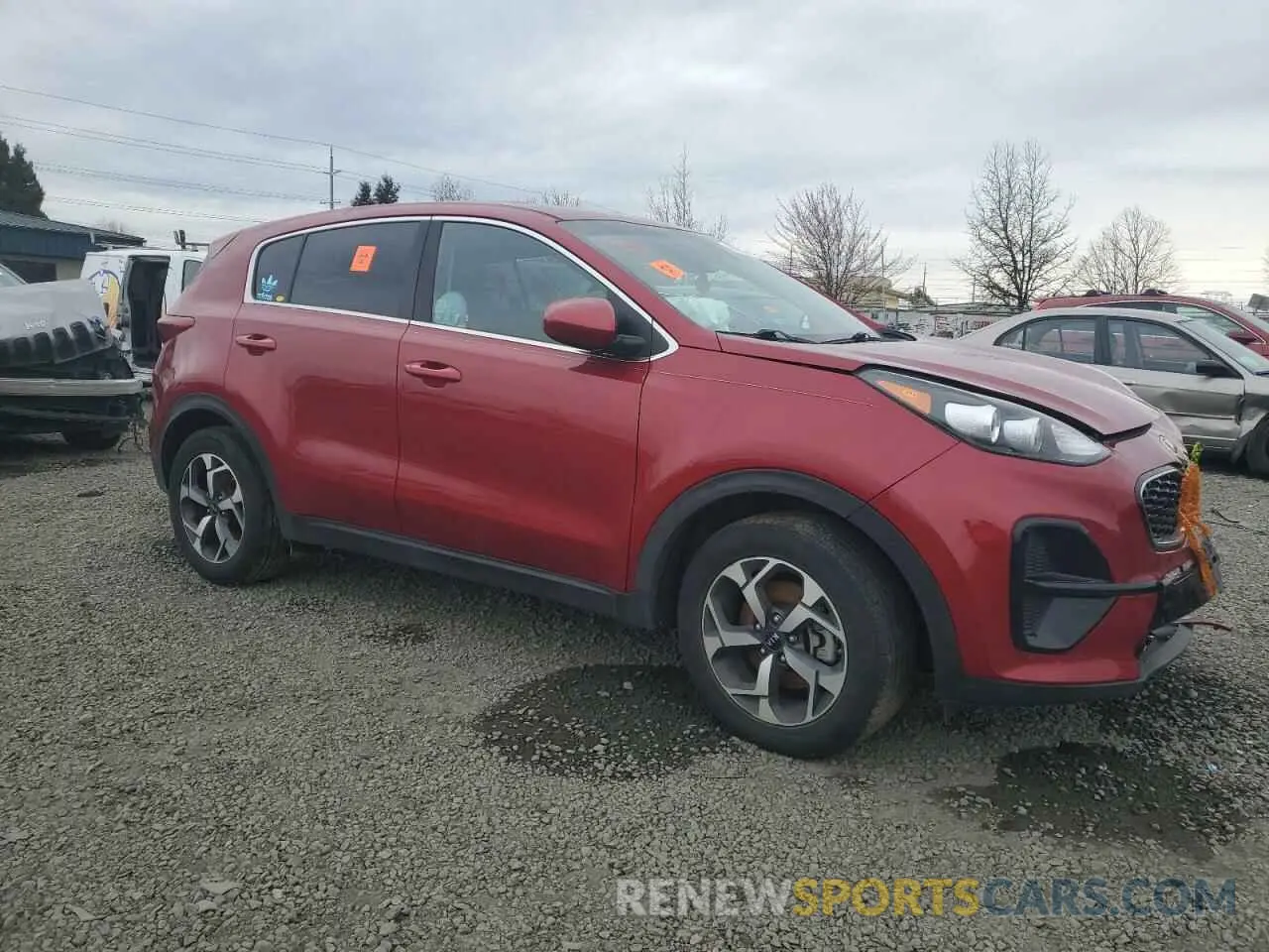 4 Photograph of a damaged car KNDPM3AC7L7808130 KIA SPORTAGE 2020