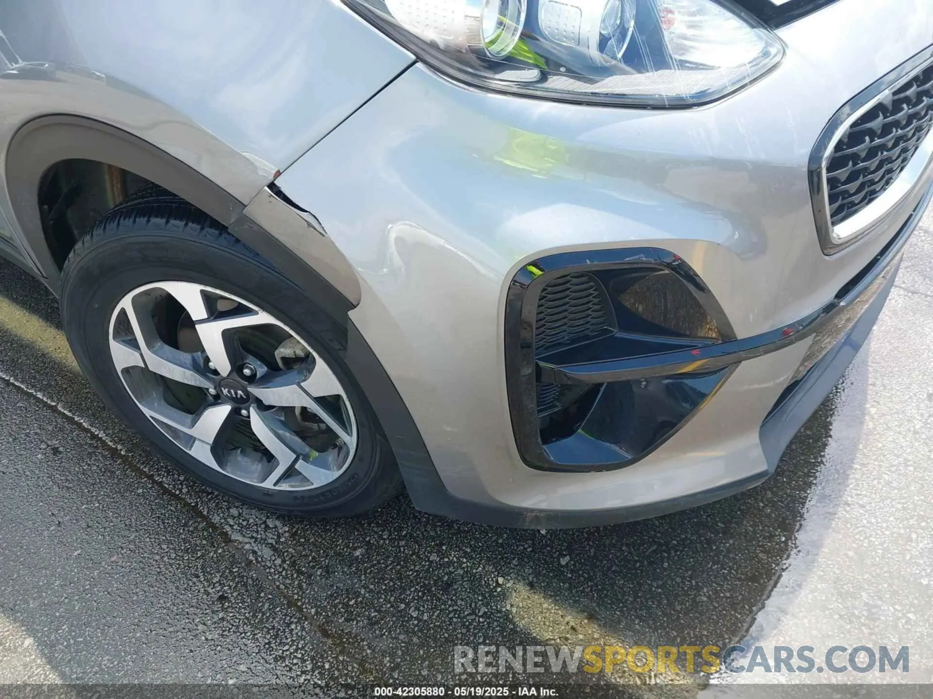 6 Photograph of a damaged car KNDPM3AC7L7827406 KIA SPORTAGE 2020
