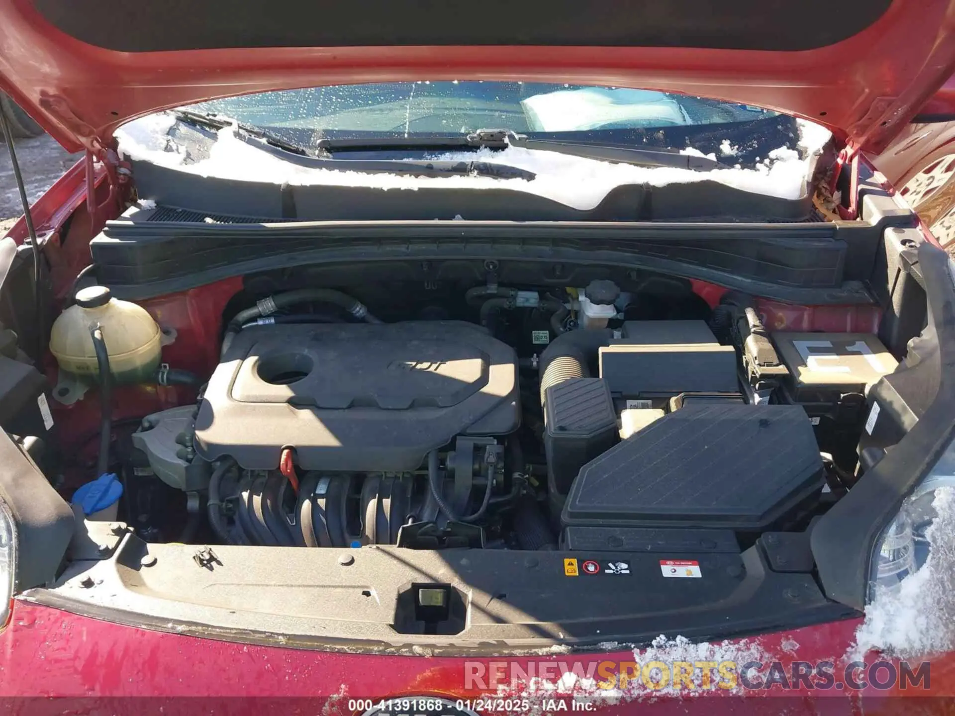 10 Photograph of a damaged car KNDPM3AC7L7829575 KIA SPORTAGE 2020