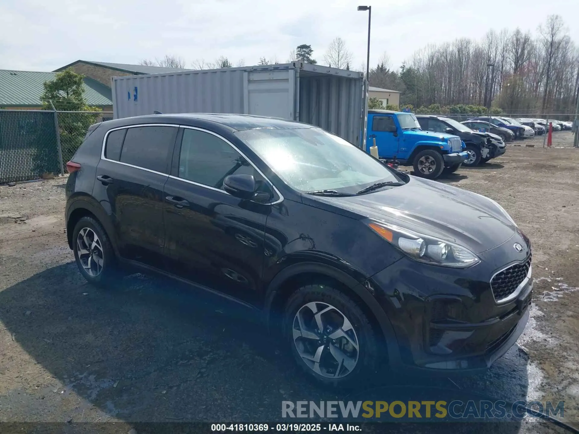 1 Photograph of a damaged car KNDPM3AC8L7651658 KIA SPORTAGE 2020