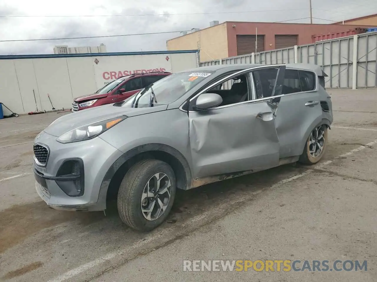 1 Photograph of a damaged car KNDPM3AC8L7652051 KIA SPORTAGE 2020