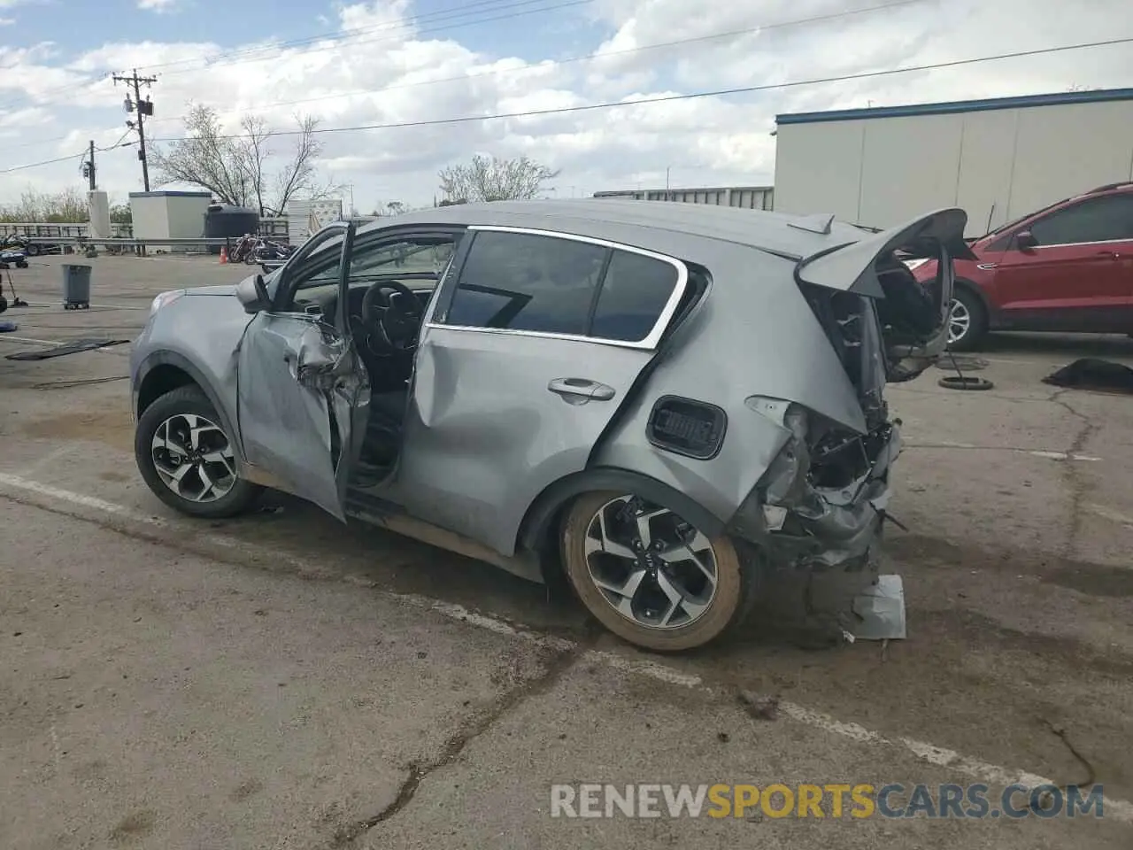 2 Photograph of a damaged car KNDPM3AC8L7652051 KIA SPORTAGE 2020