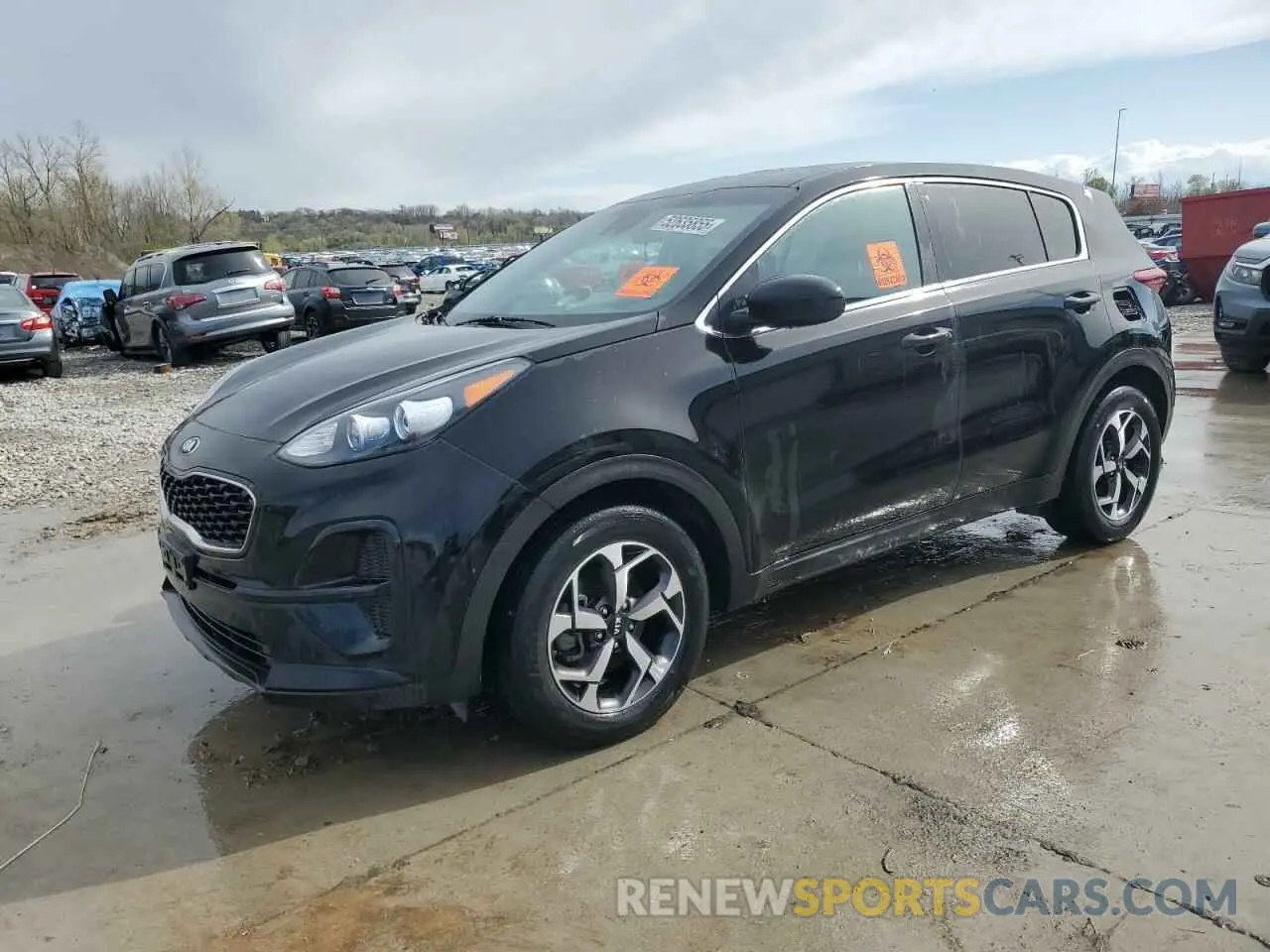 1 Photograph of a damaged car KNDPM3AC8L7707601 KIA SPORTAGE 2020