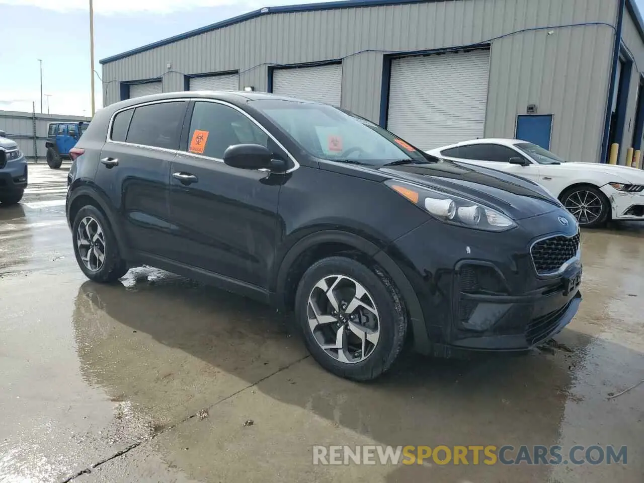 4 Photograph of a damaged car KNDPM3AC8L7707601 KIA SPORTAGE 2020