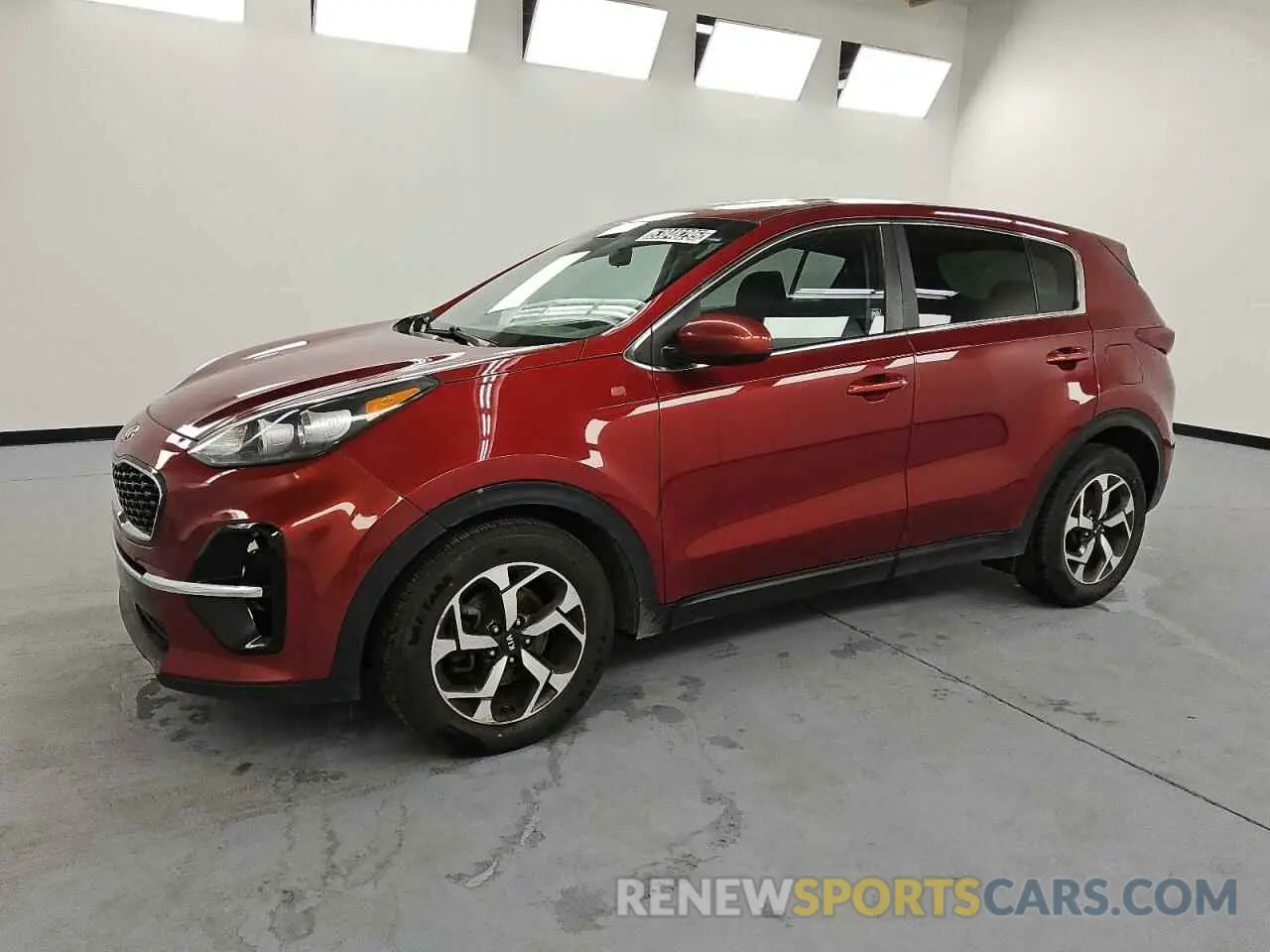 1 Photograph of a damaged car KNDPM3AC8L7709106 KIA SPORTAGE 2020