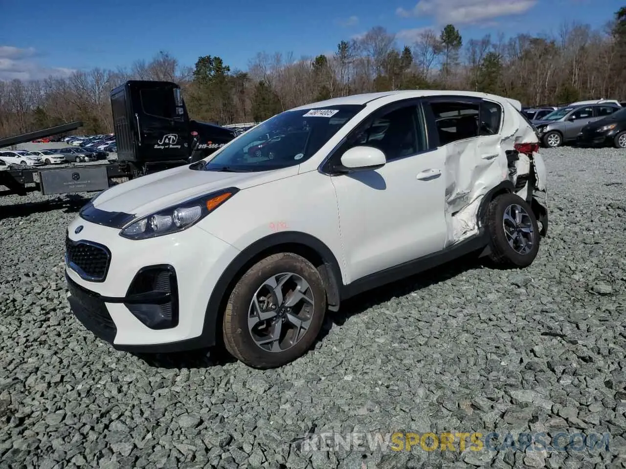 1 Photograph of a damaged car KNDPM3AC8L7719960 KIA SPORTAGE 2020