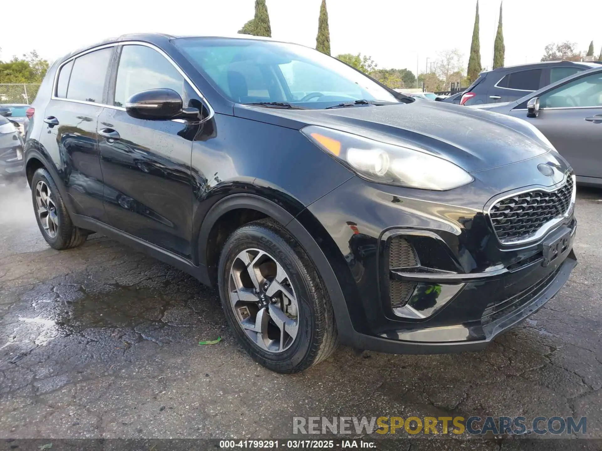 1 Photograph of a damaged car KNDPM3AC8L7739612 KIA SPORTAGE 2020