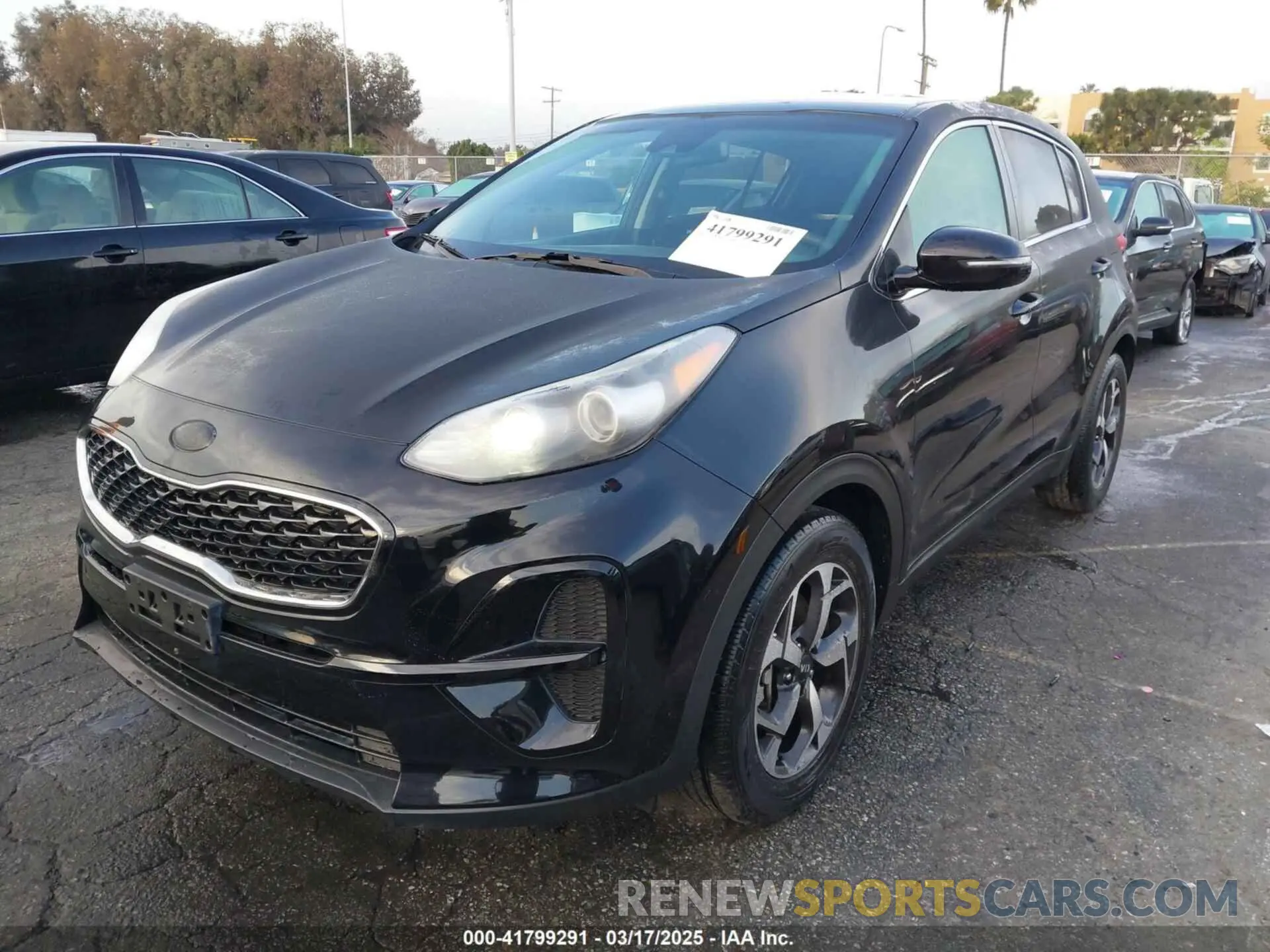 2 Photograph of a damaged car KNDPM3AC8L7739612 KIA SPORTAGE 2020