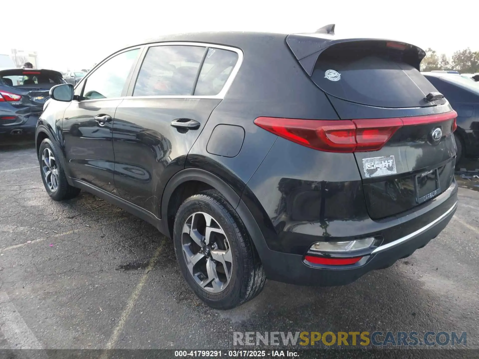 3 Photograph of a damaged car KNDPM3AC8L7739612 KIA SPORTAGE 2020