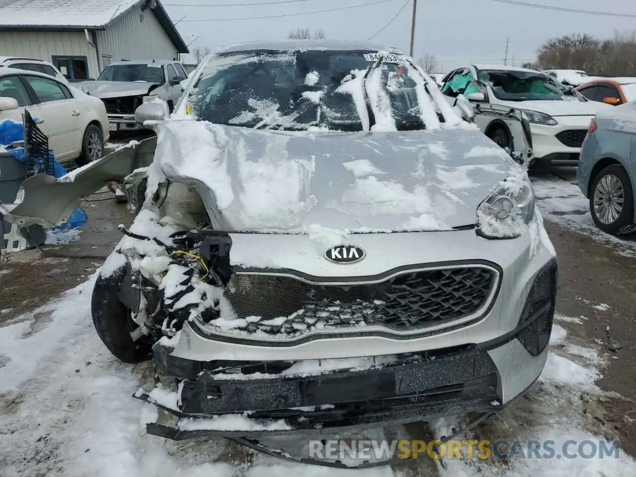 5 Photograph of a damaged car KNDPM3AC8L7757284 KIA SPORTAGE 2020