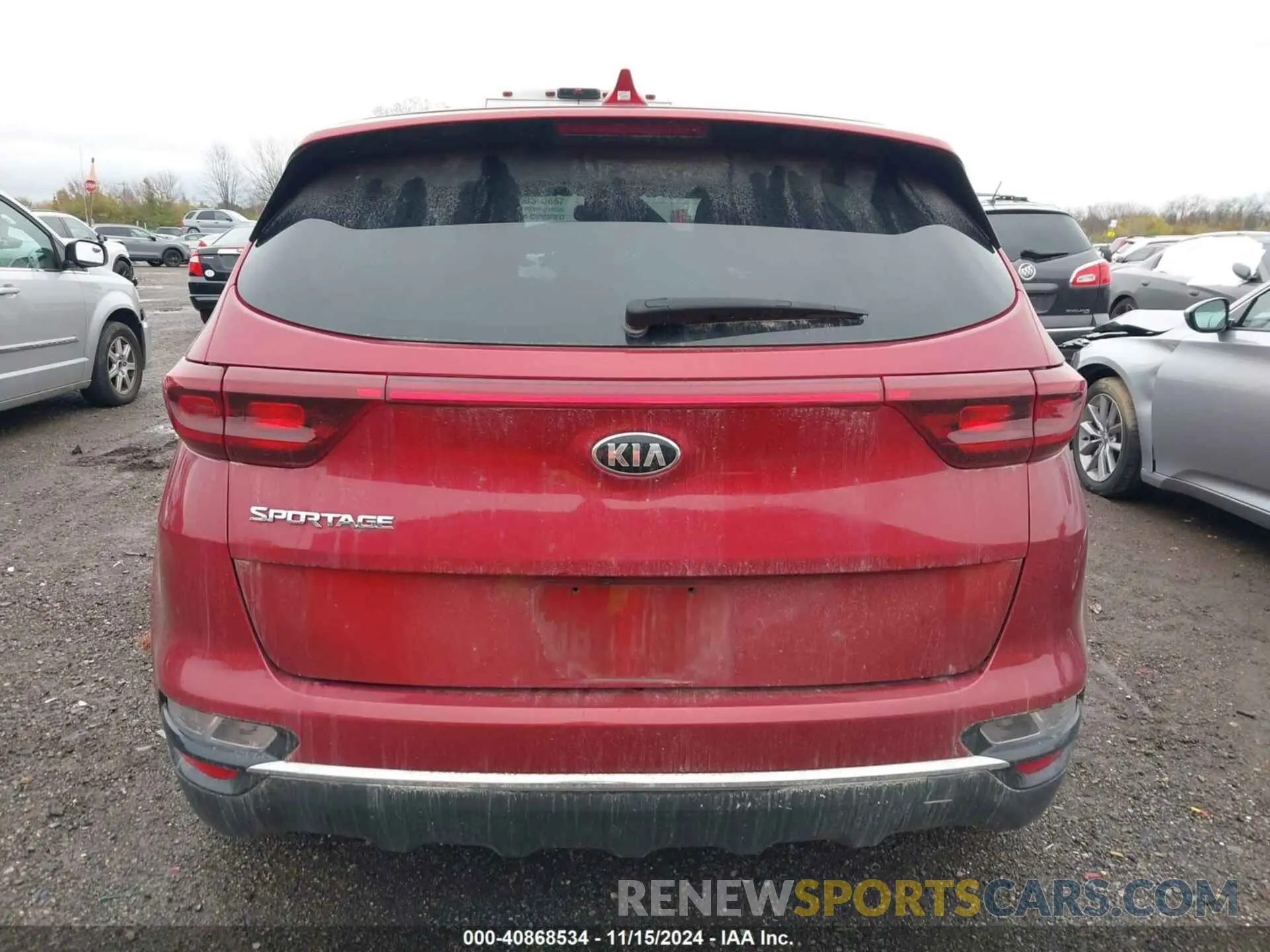 17 Photograph of a damaged car KNDPM3AC8L7840519 KIA SPORTAGE 2020
