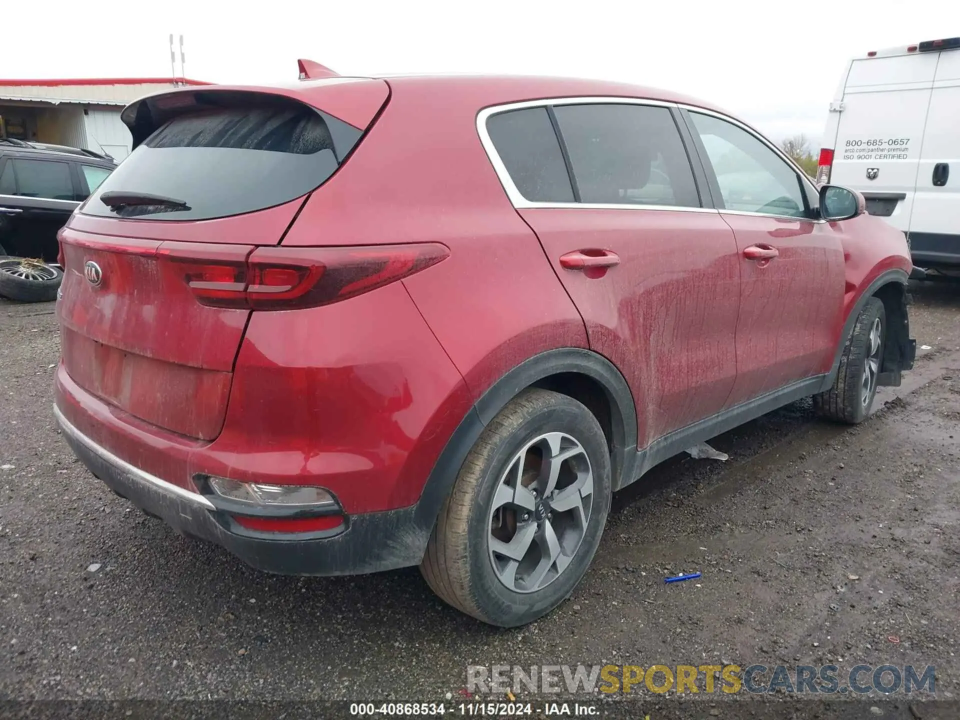 4 Photograph of a damaged car KNDPM3AC8L7840519 KIA SPORTAGE 2020